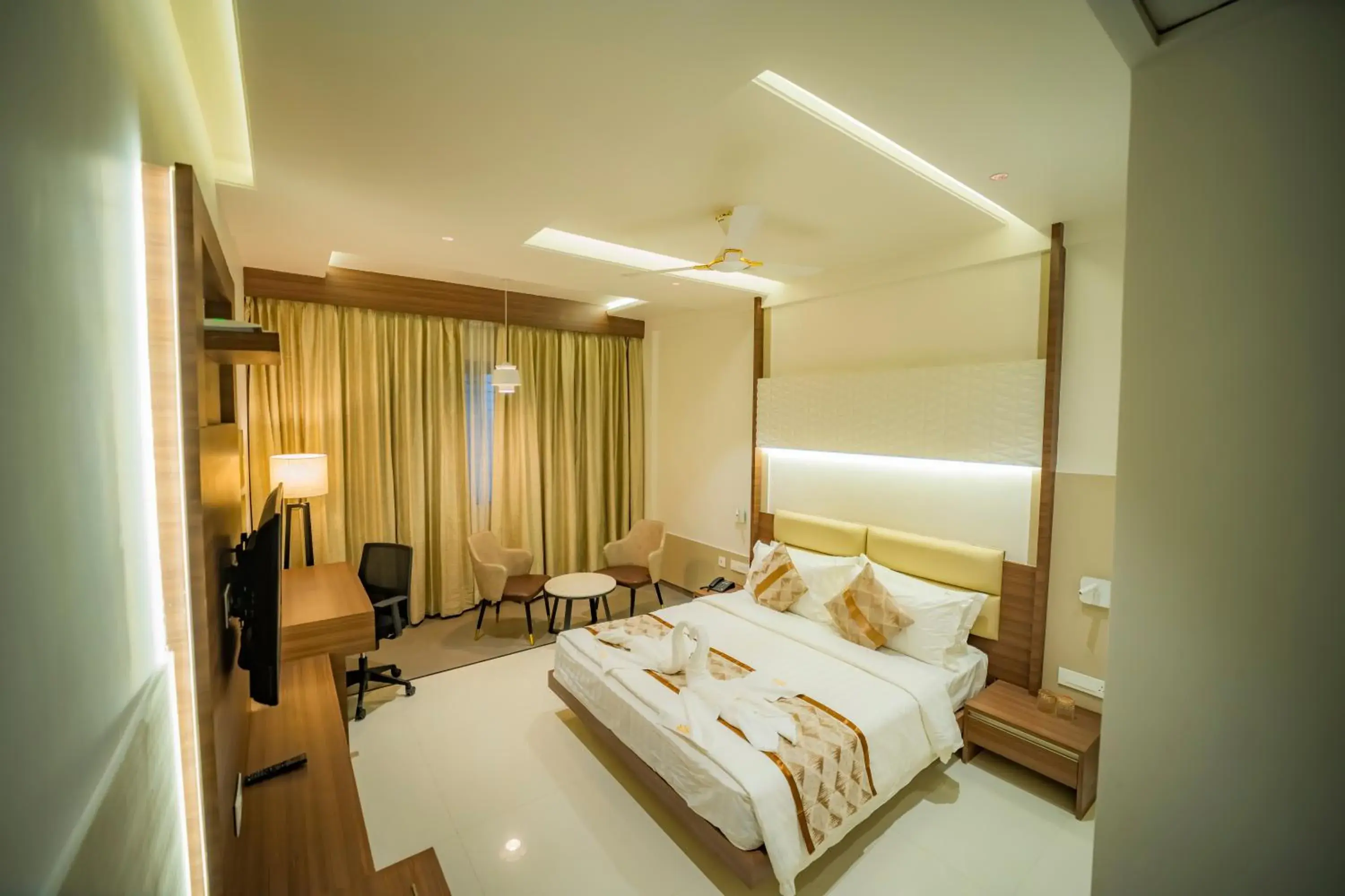 Bed in Kyriad Prestige Ilkal Bed in Kyriad Prestige Ilkal