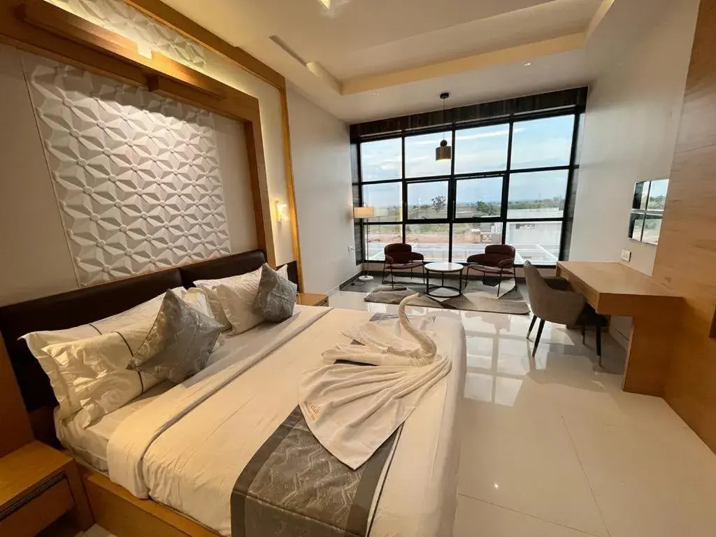 Bed in Kyriad Prestige Ilkal Bed in Kyriad Prestige Ilkal