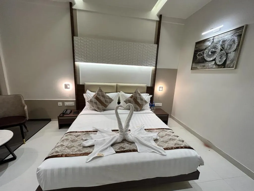 Bed in Kyriad Prestige Ilkal