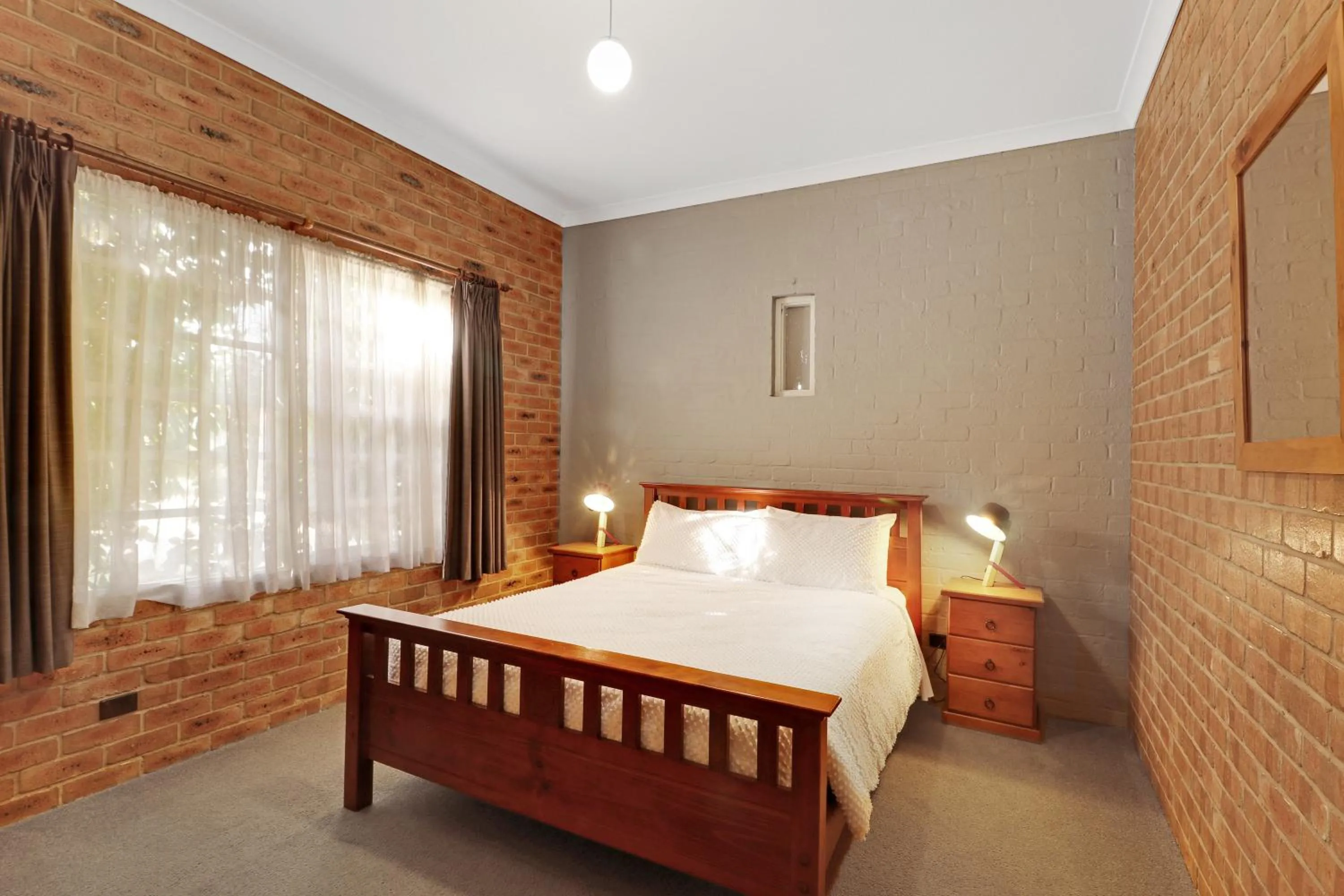 Bedroom, Bed in Greenvale Holiday Units Mansfield