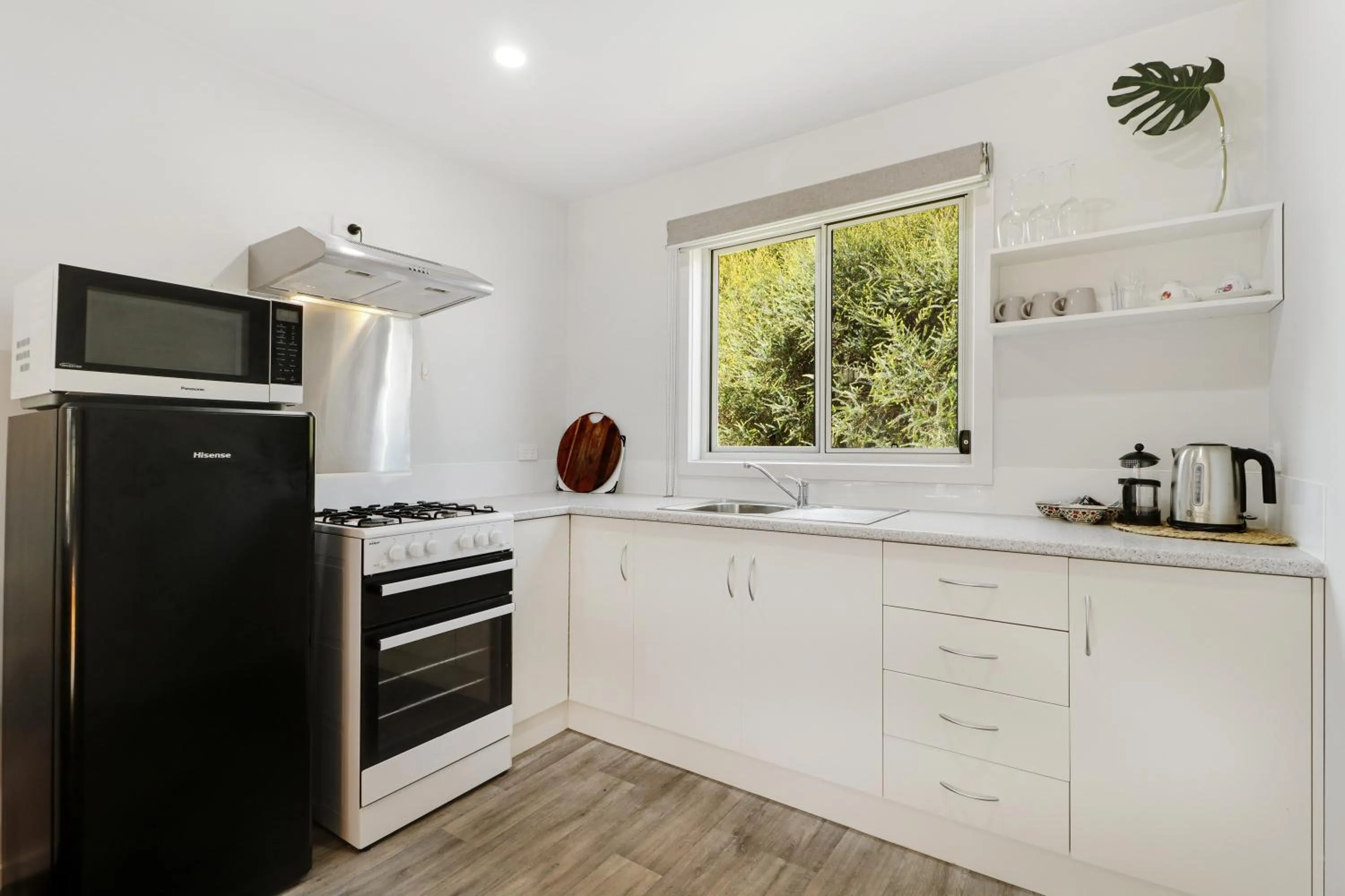 Coffee/tea facilities in Greenvale Holiday Units Mansfield