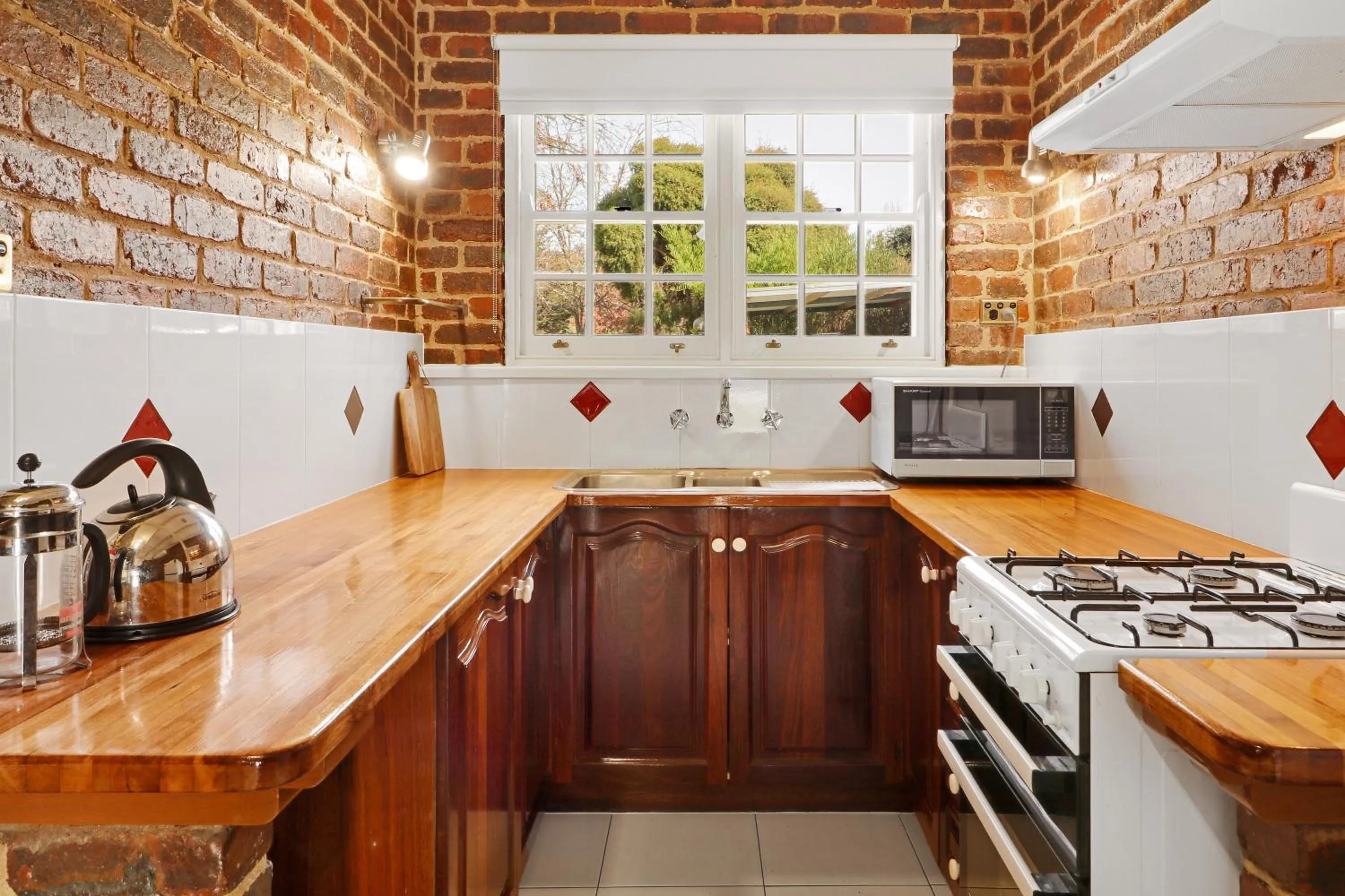 Coffee/tea facilities in Greenvale Holiday Units Mansfield