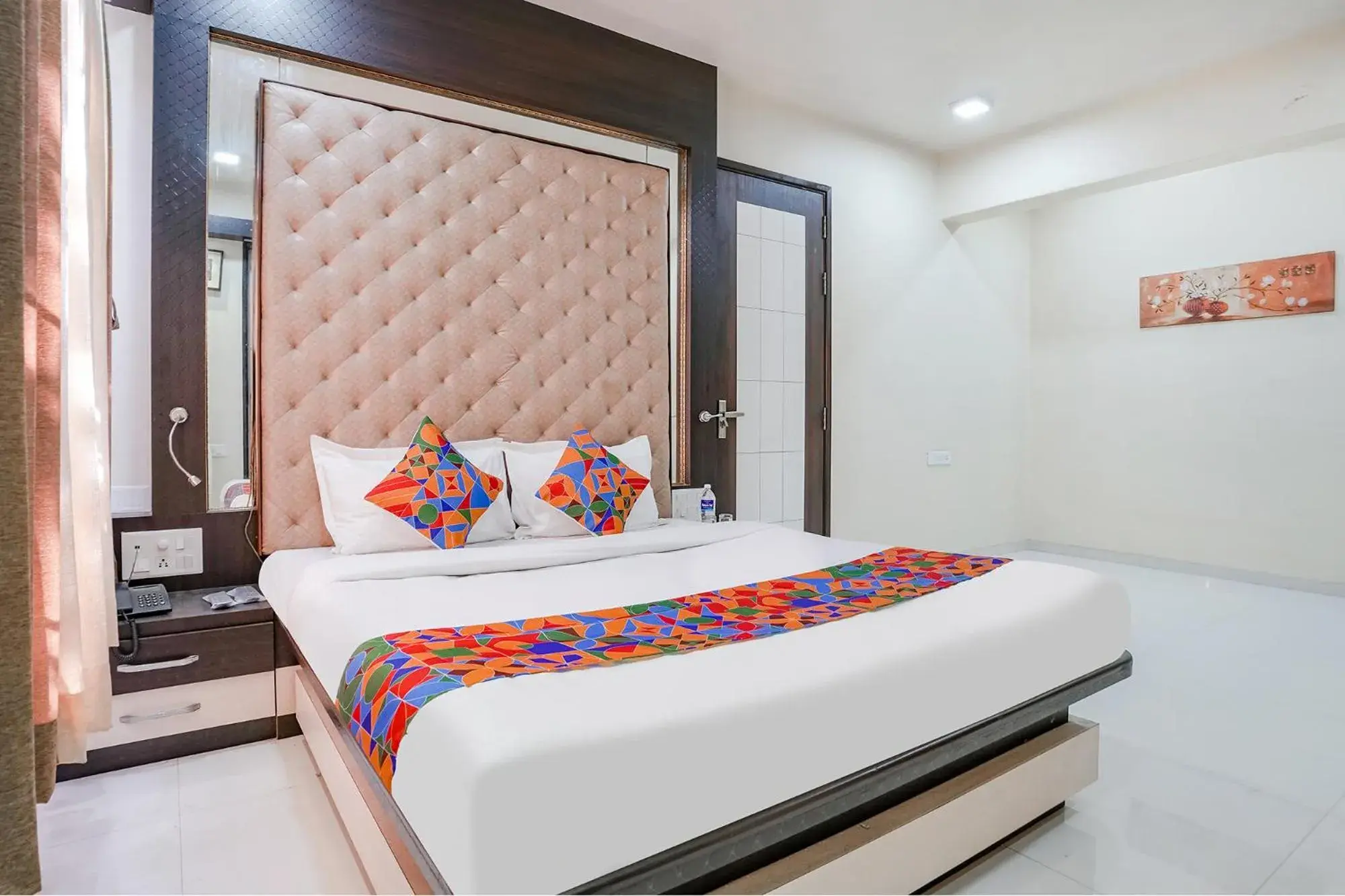 Photo of the whole room, Bed in FabHotel Rudra Residency - Nr Medicover hospital Photo of the whole room, Bed in FabHotel Rudra Residency - Nr Medicover hospital