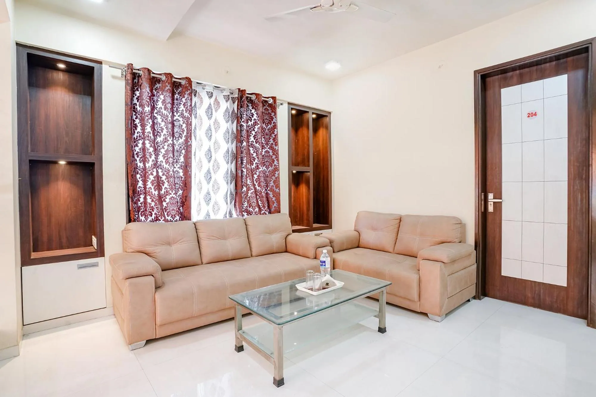 Seating area in Via Rudra Residency - Nr Medicover hospital