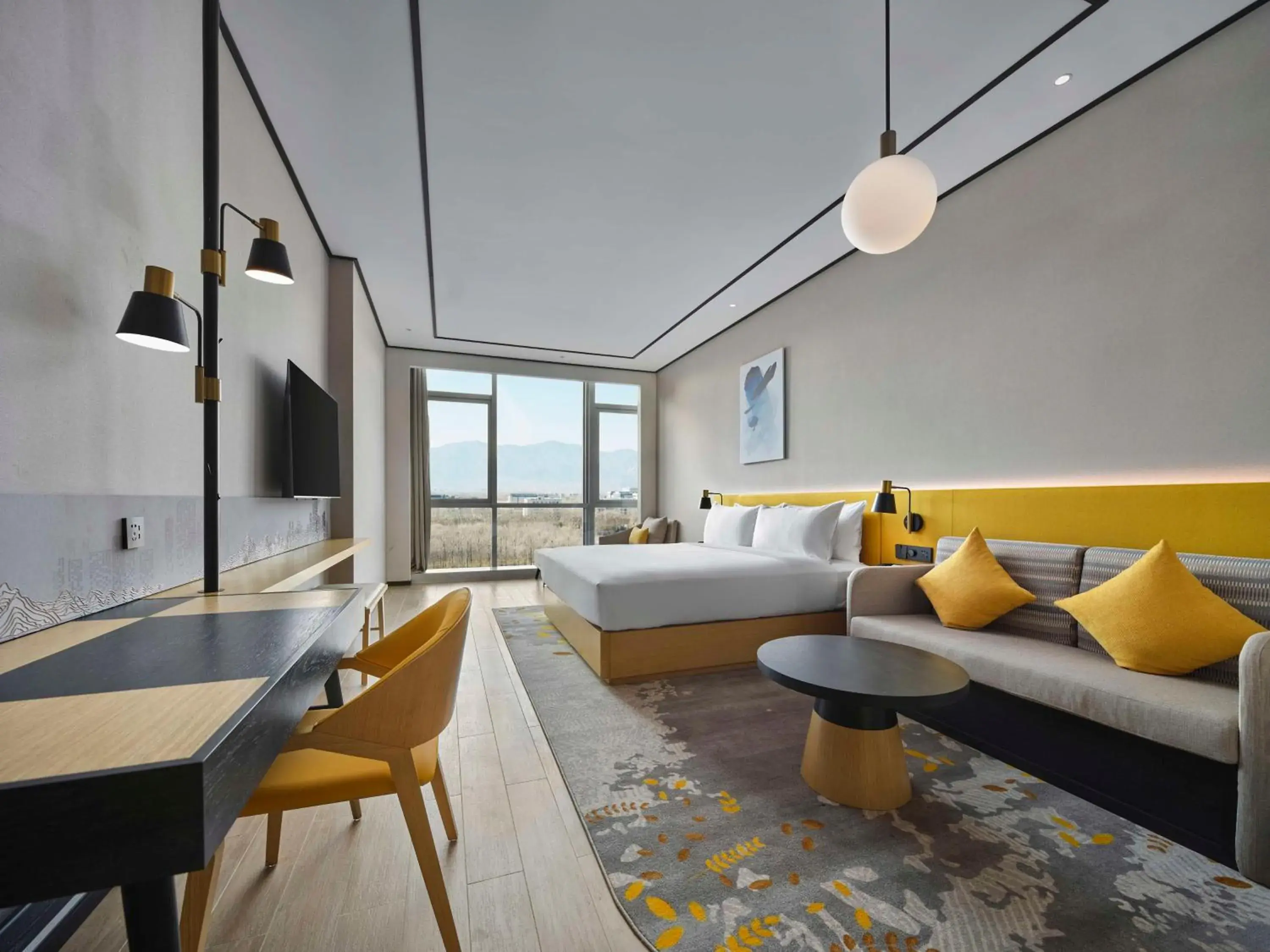 King Guest Room in Hilton Garden Inn Beijing Haidian Daoxiang Lake King Guest Room in Hilton Garden Inn Beijing Haidian Daoxiang Lake