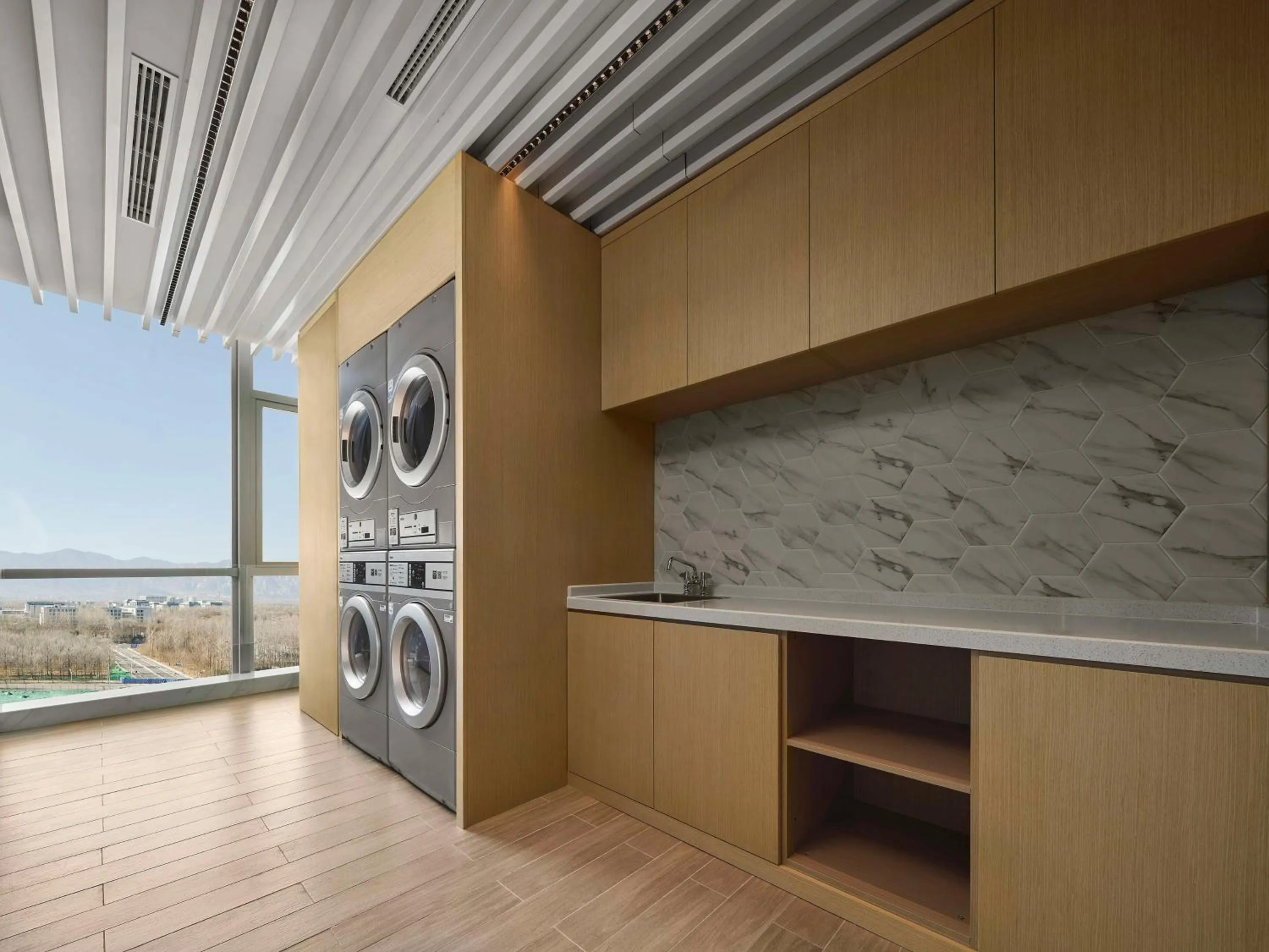 Property building in Hilton Garden Inn Beijing Haidian Daoxiang Lake