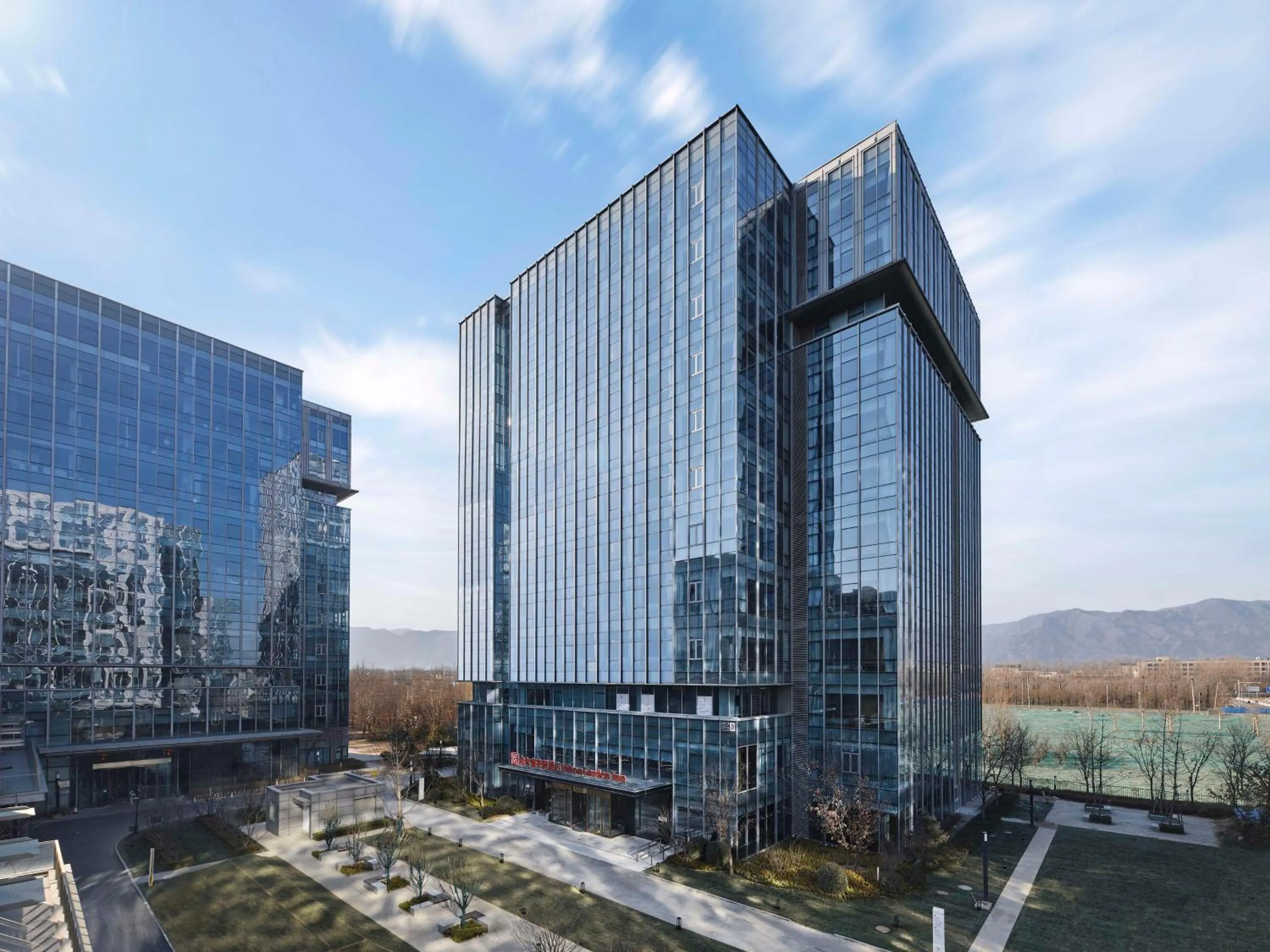 Property building in Hilton Garden Inn Beijing Haidian Daoxiang Lake