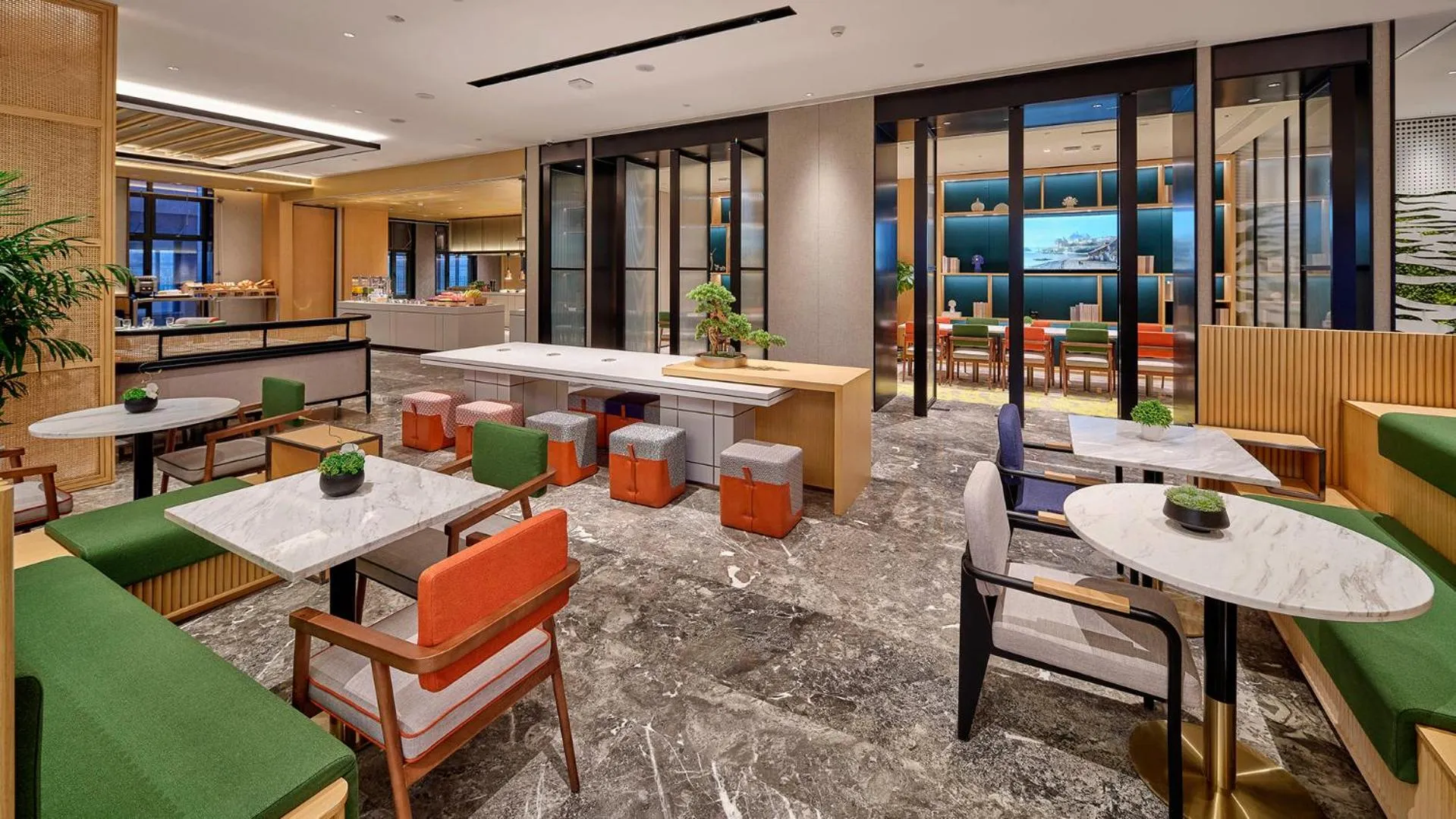 Restaurant/places to eat in Hilton Garden Inn Liaocheng Jiangbei Shuicheng