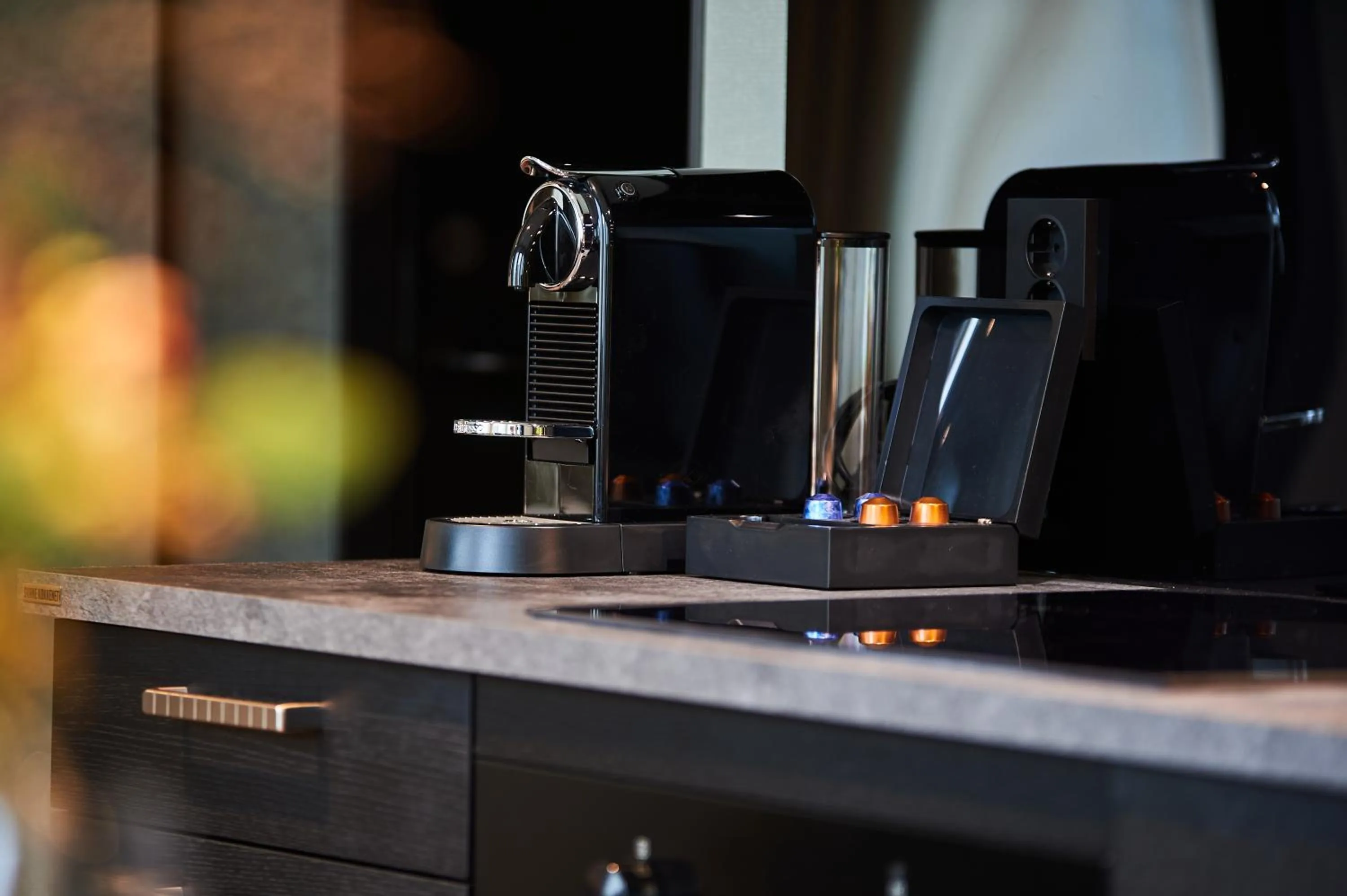 Kitchen or kitchenette in Origo Leilighetshotell- Øvre Storgate 5