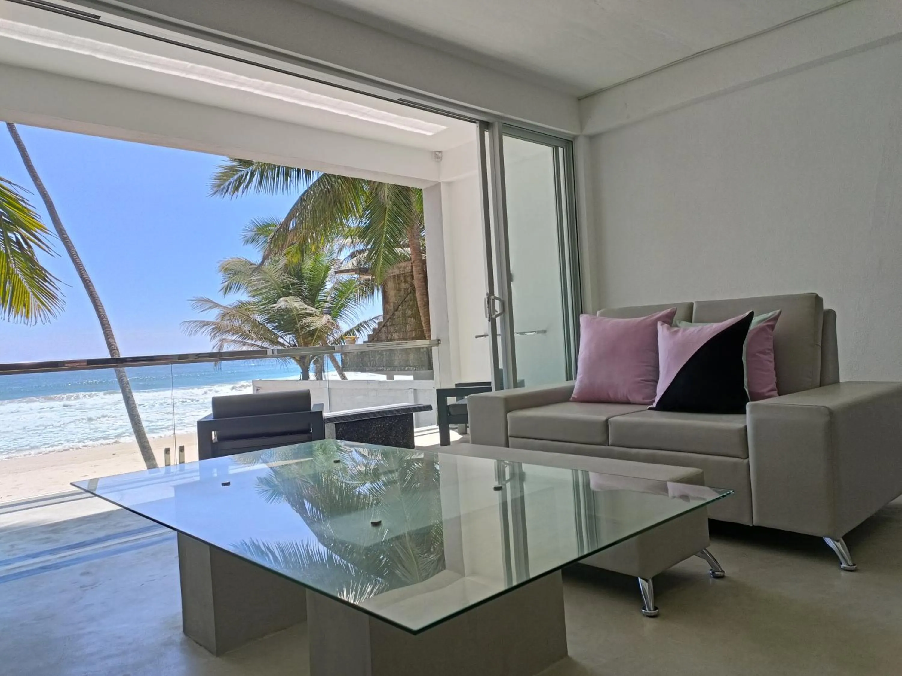Natural landscape in Josan Villa with a Glorious Beach and Sea View