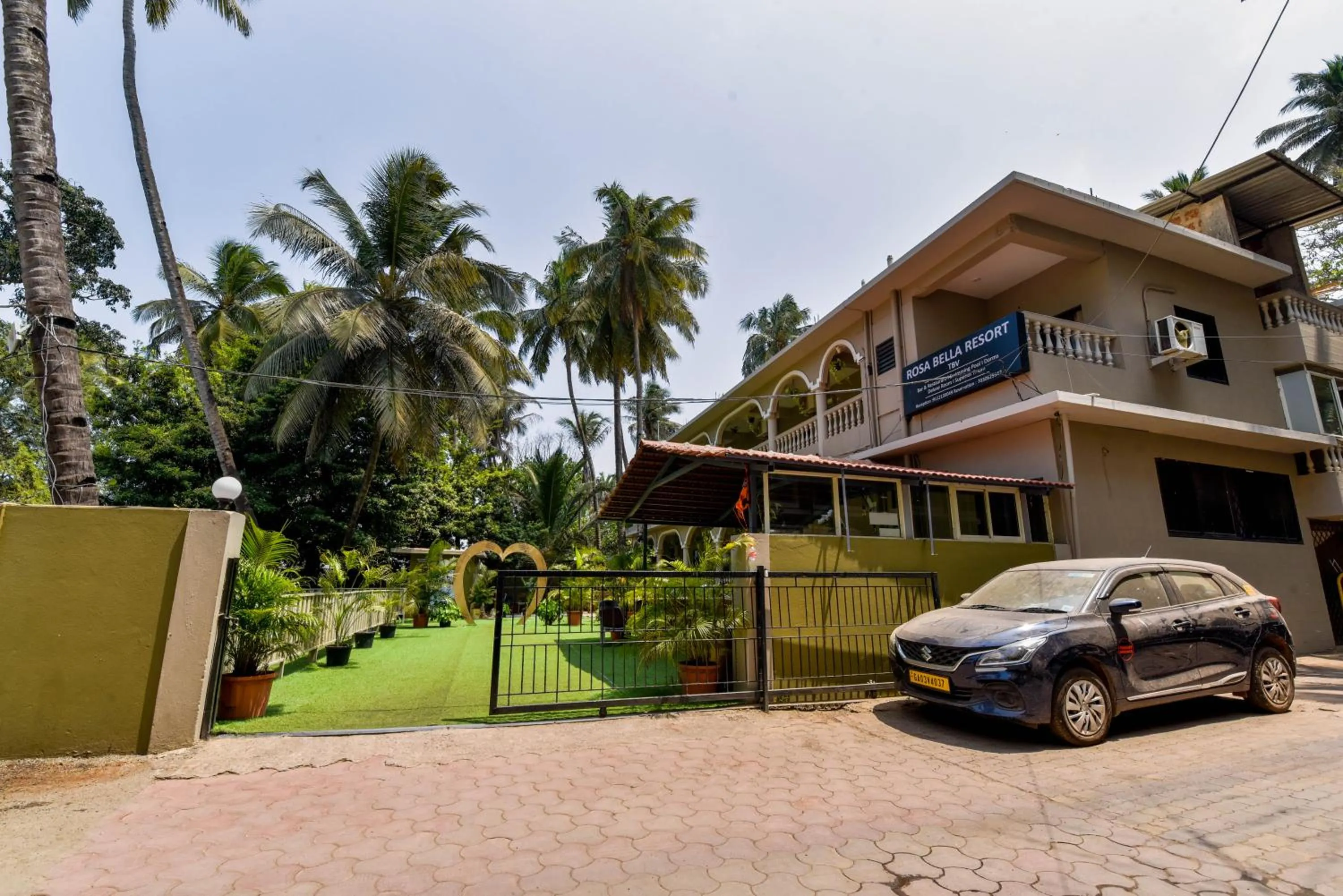 Parking in Rosa Bella Resort-TBV