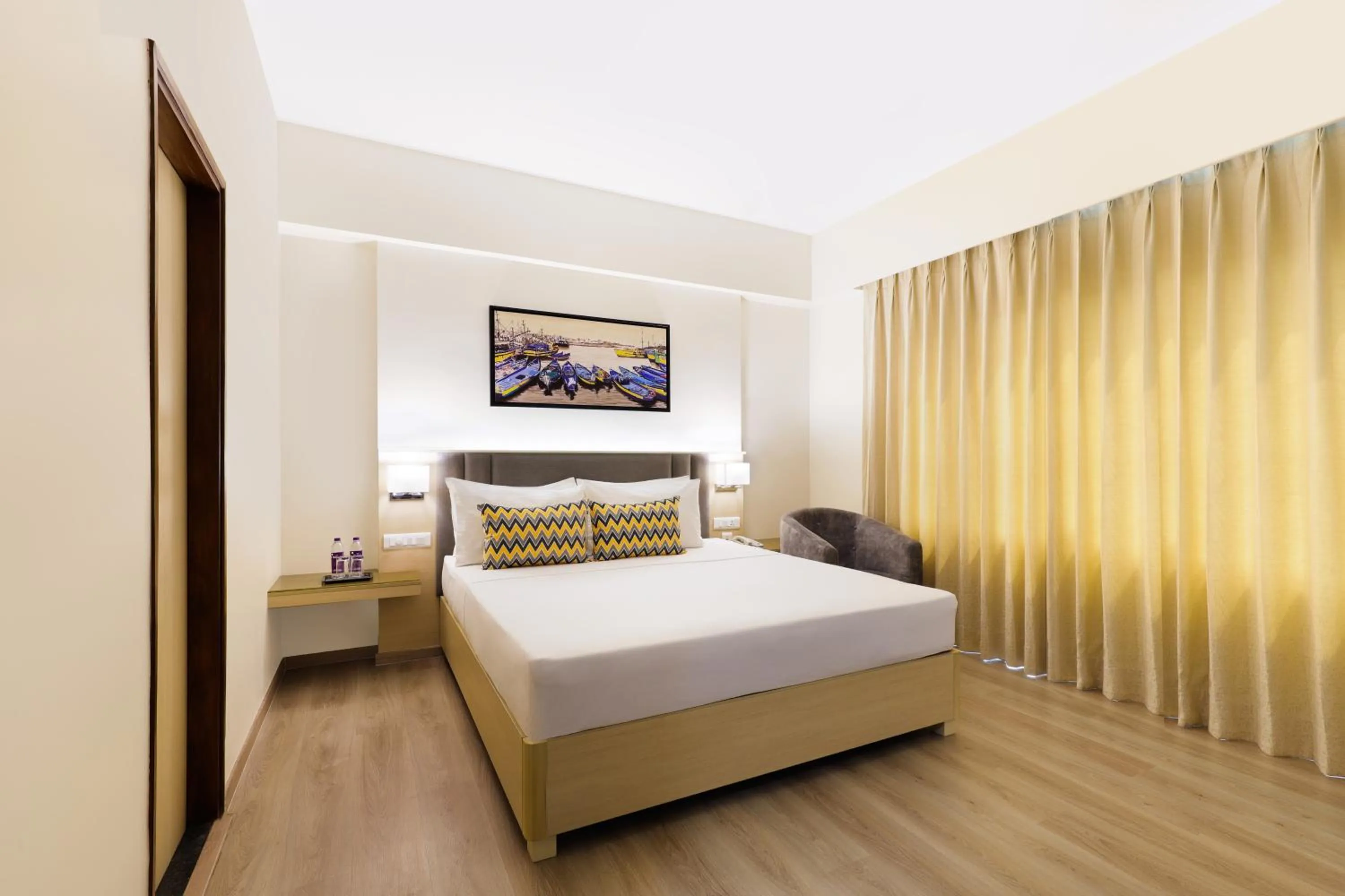 Bed in Keys Lite By Lemon Tree Hotels Sreekanya