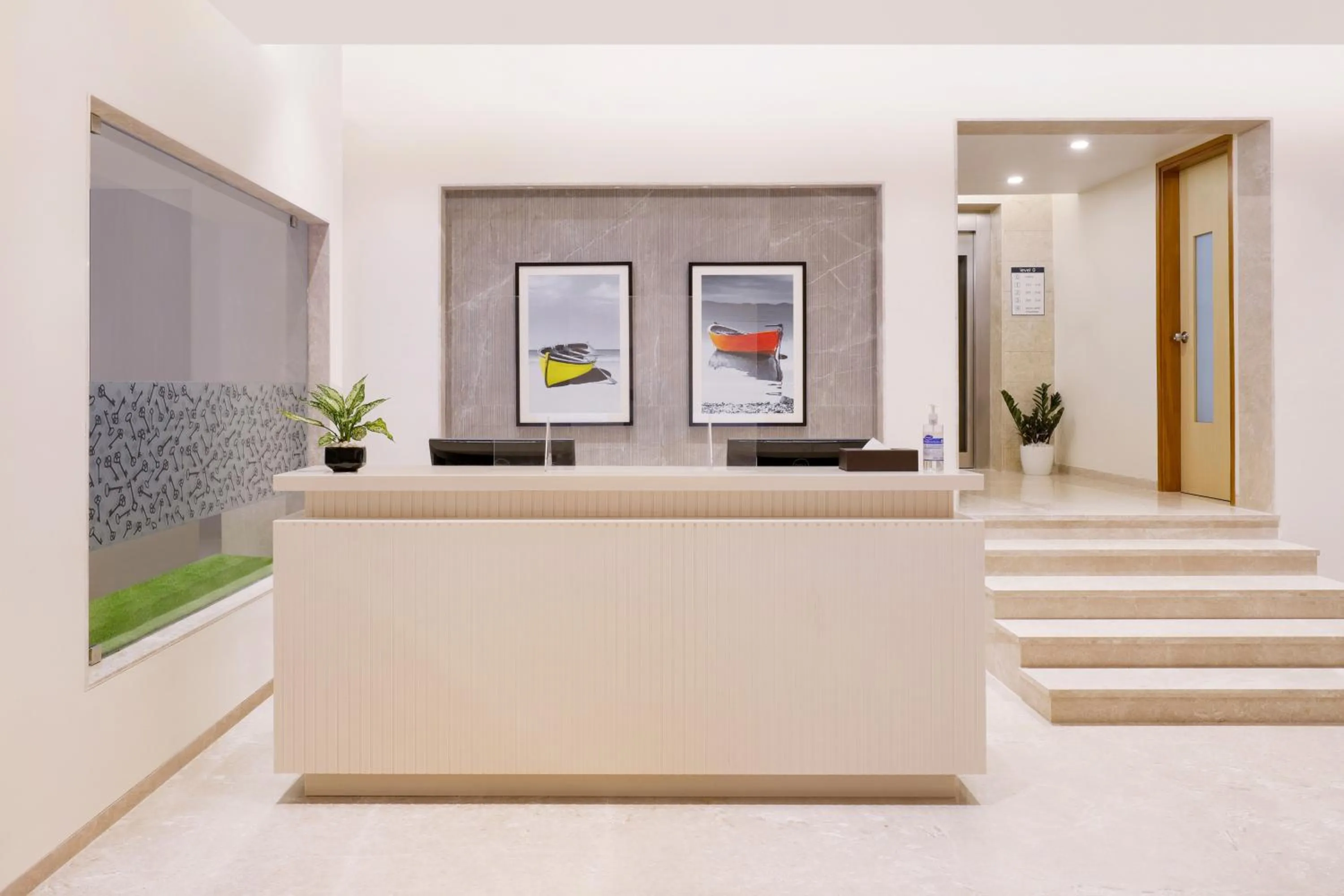 Lobby or reception in Keys Lite By Lemon Tree Hotels Sreekanya