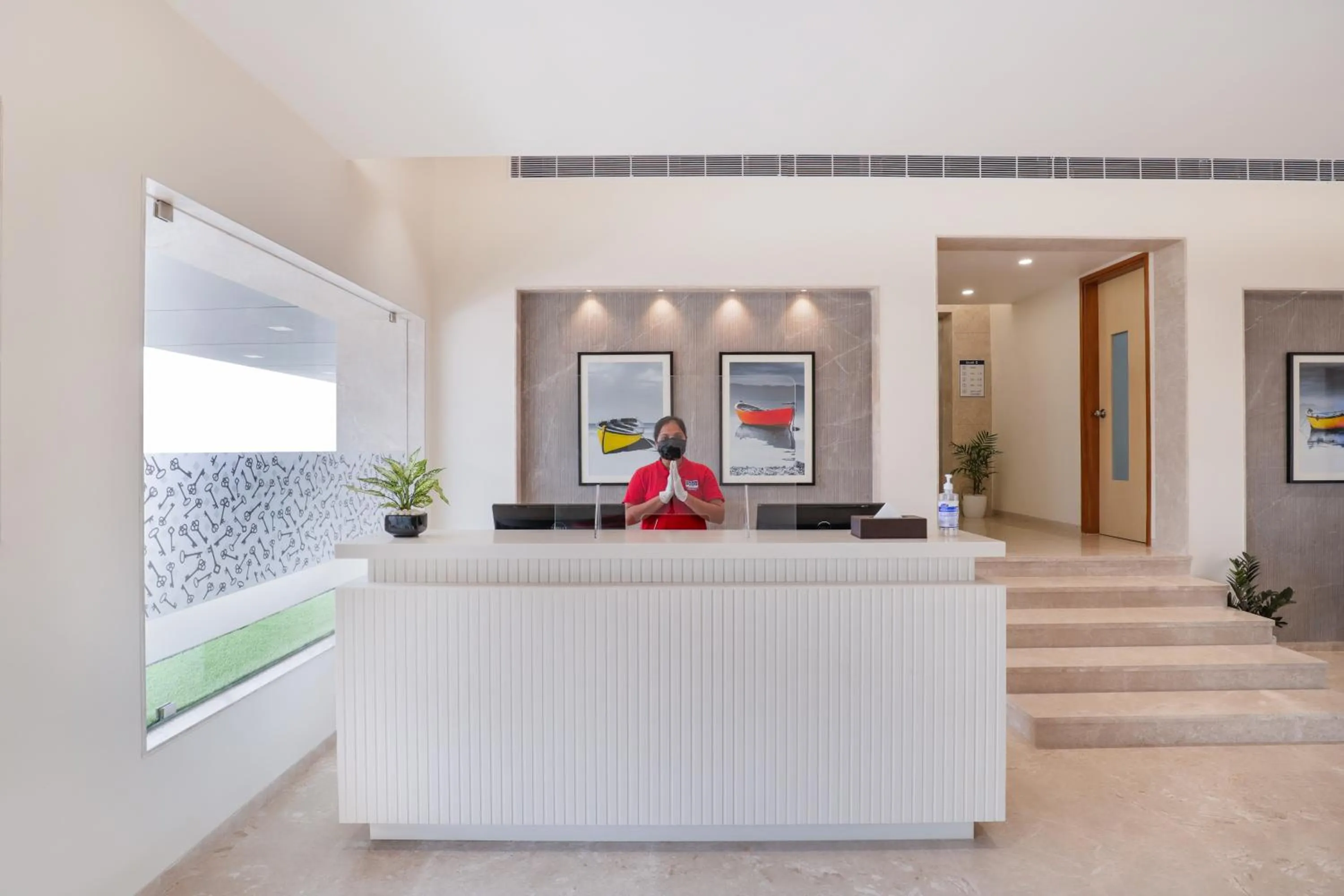 Lobby or reception in Keys Lite By Lemon Tree Hotels Sreekanya