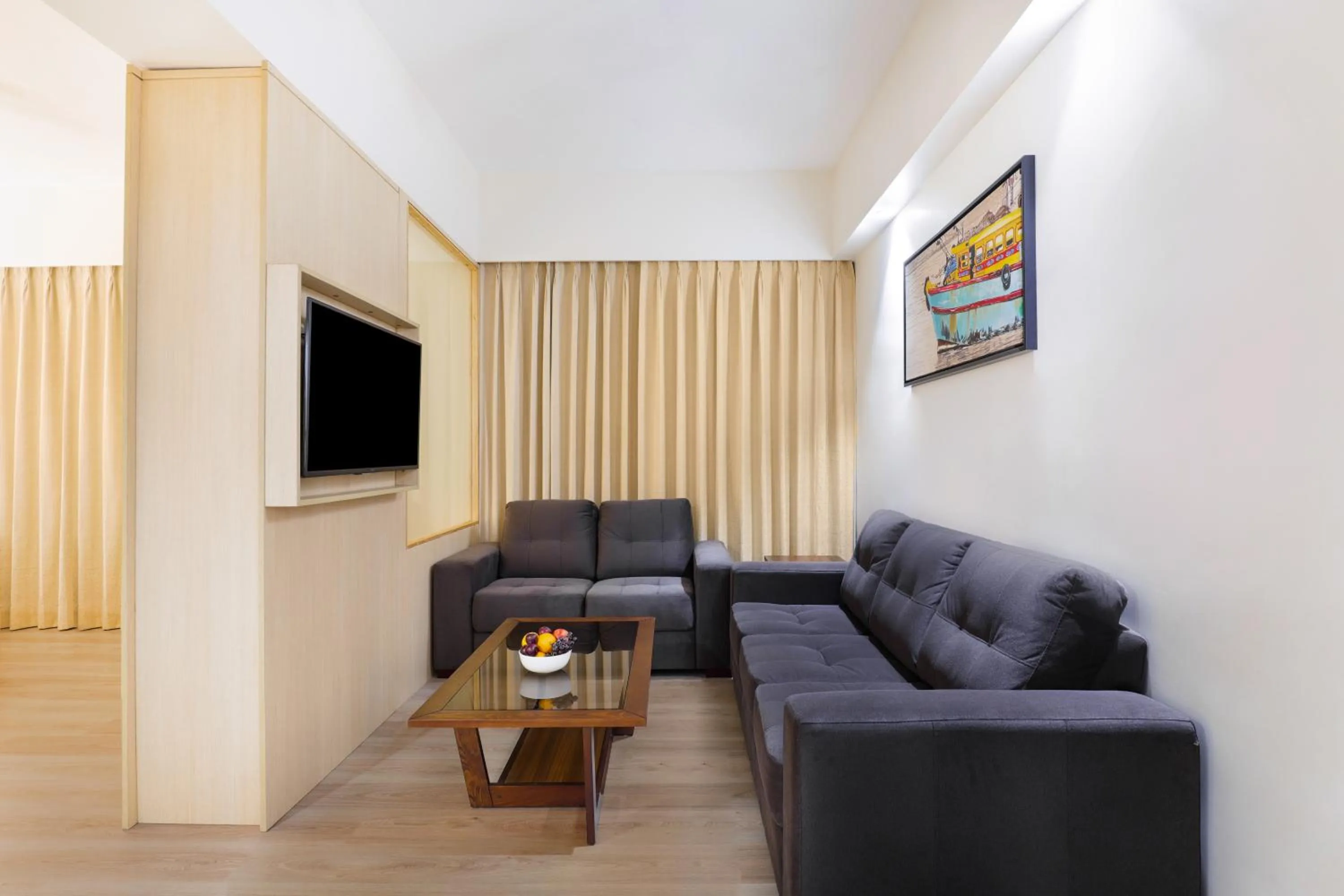 Living room in Keys Lite By Lemon Tree Hotels Sreekanya