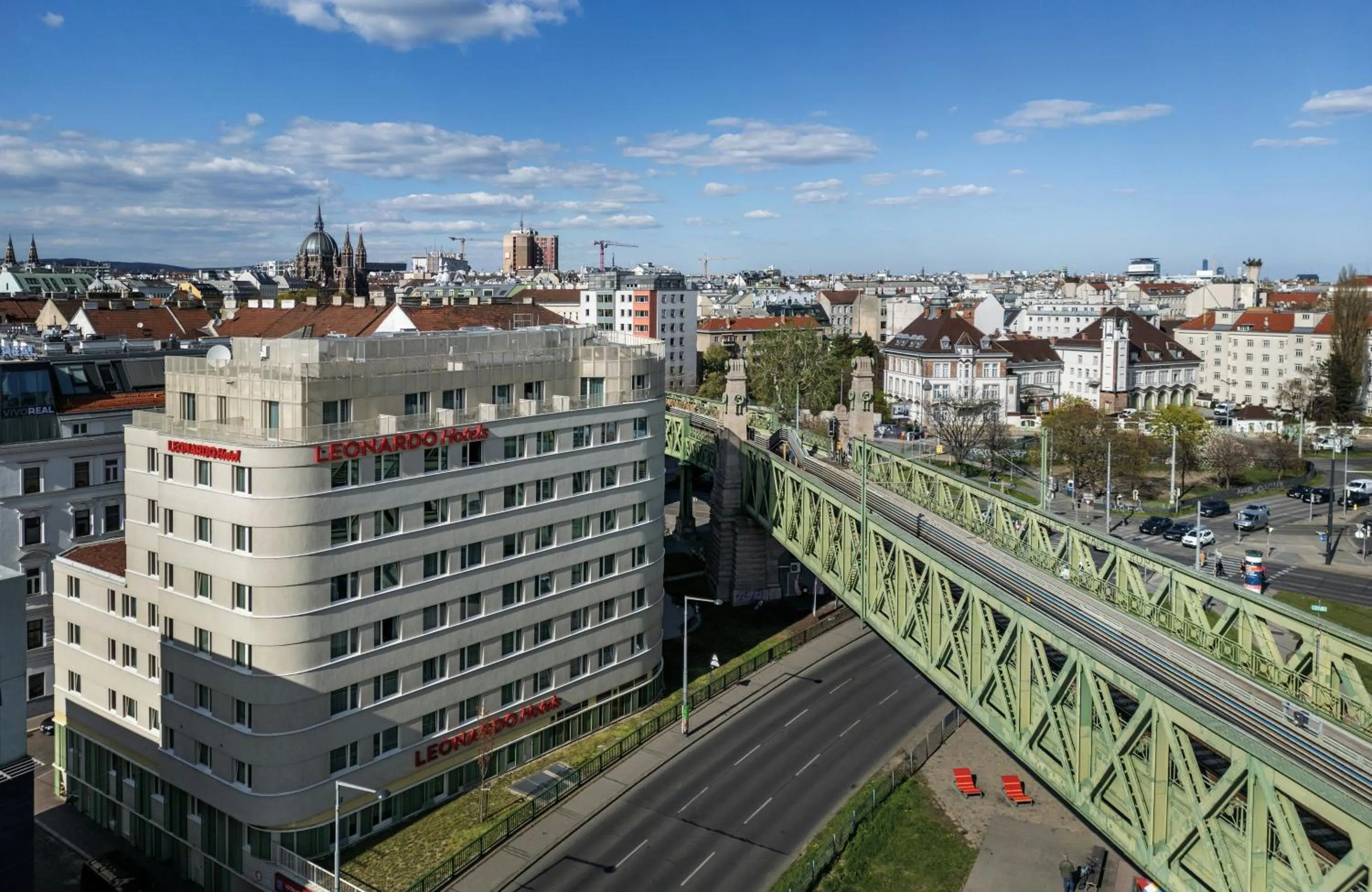 Property building in Leonardo Hotel Vienna City West