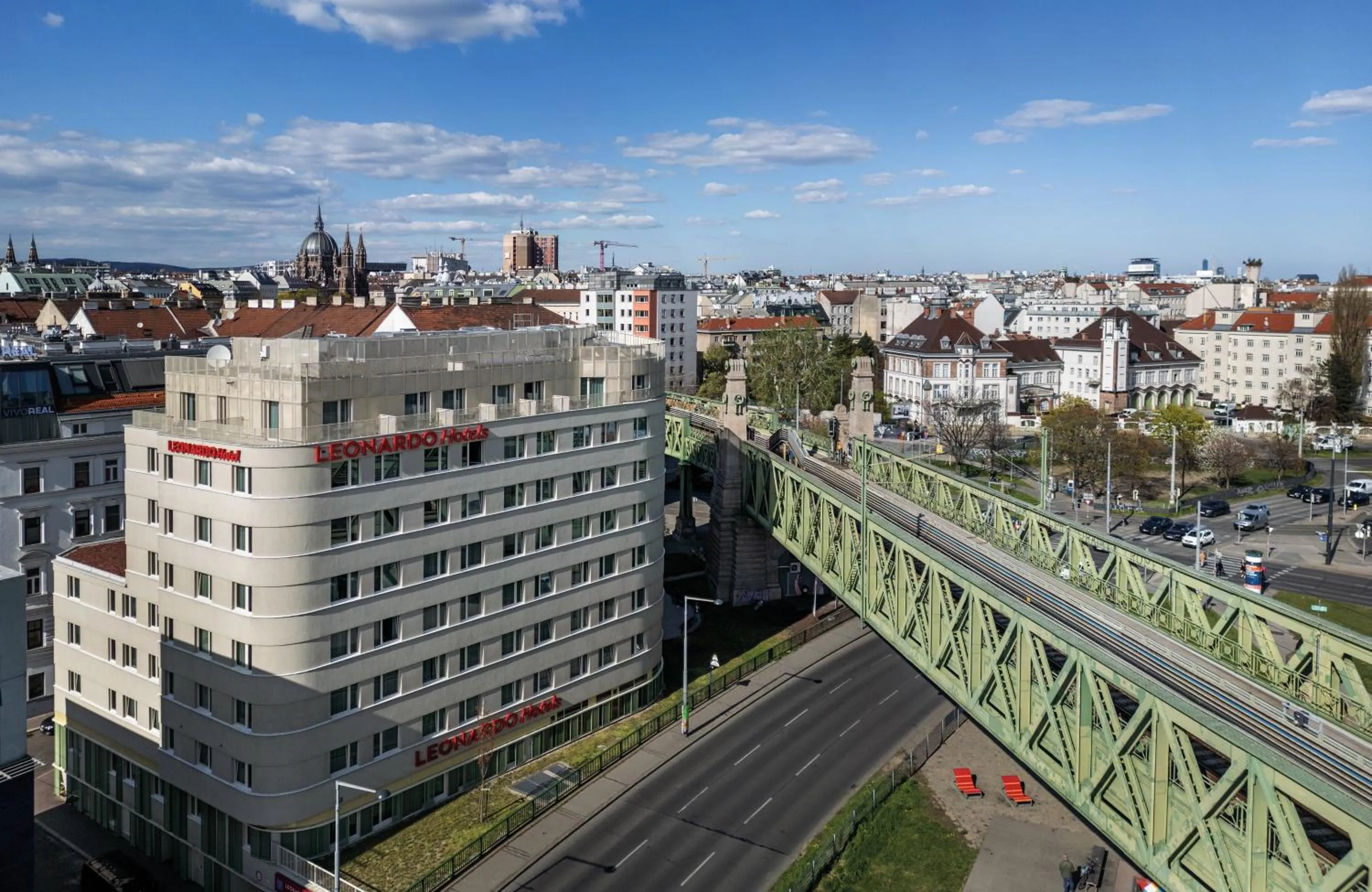 Property building in Leonardo Hotel Vienna City West