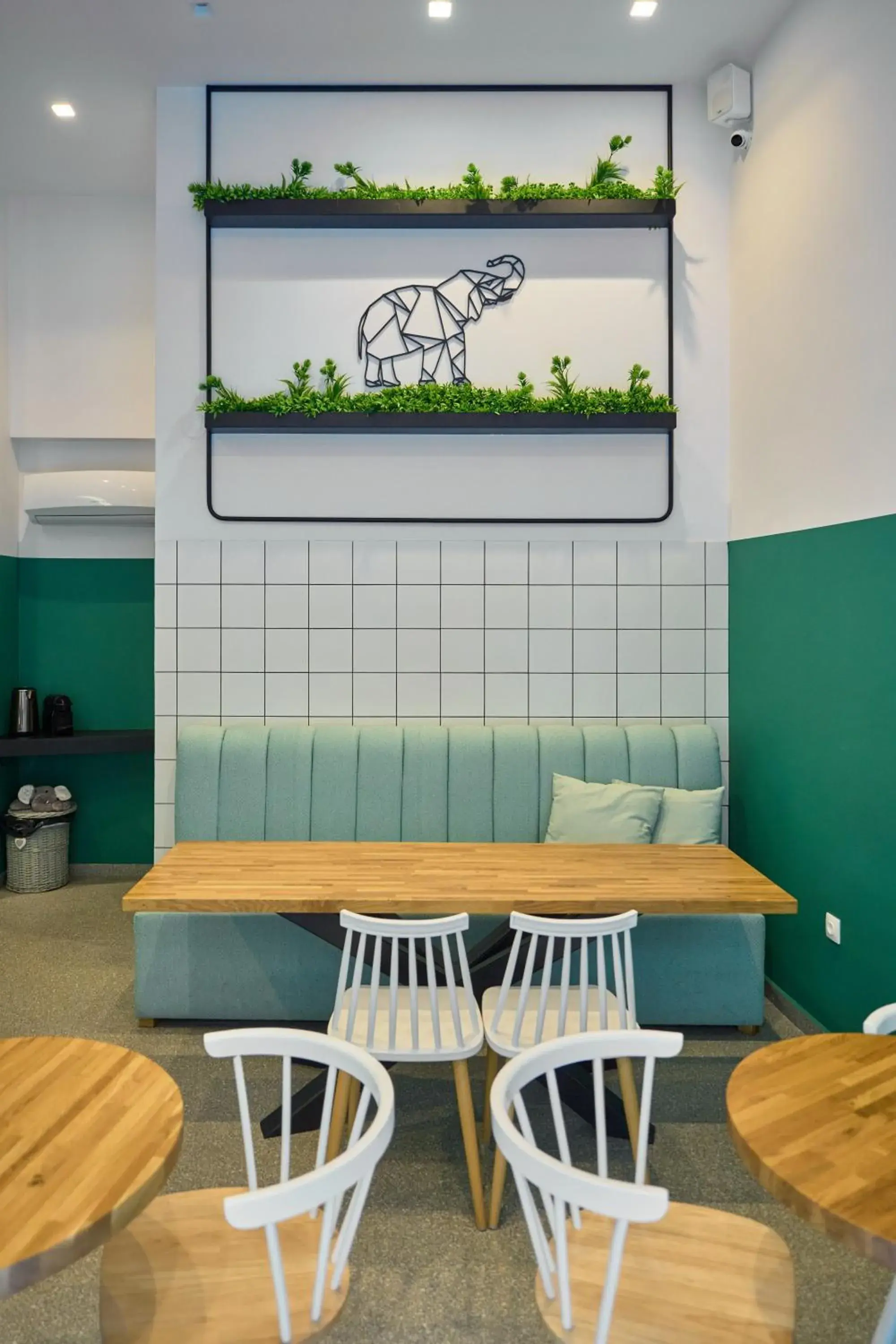 Seating area in Urban Elephant Suites Seating area in Urban Elephant Suites