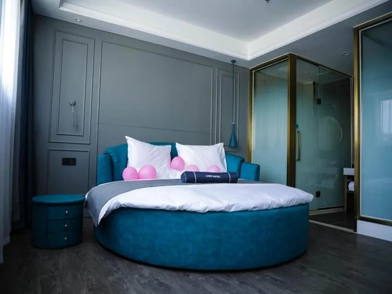 Bed in LanOu Hotel Ningyang Qixian Road Yizhong