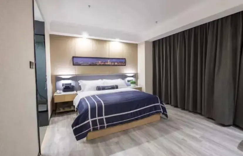 Bed in LanOu Hotel Tongcheng Traditional Chinese Medicine Hospital Easy Home Bed in LanOu Hotel Tongcheng Traditional Chinese Medicine Hospital Easy Home