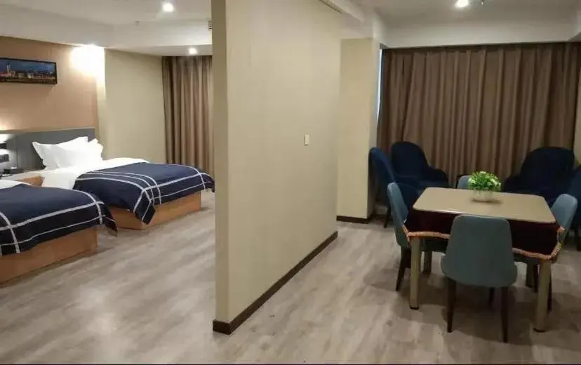 Bed in LanOu Hotel Tongcheng Traditional Chinese Medicine Hospital Easy Home Bed in LanOu Hotel Tongcheng Traditional Chinese Medicine Hospital Easy Home