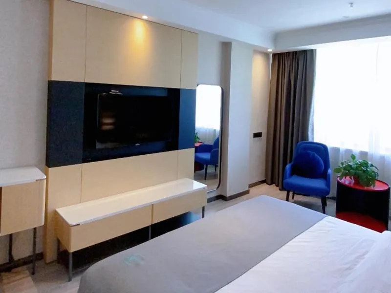 Bed in LanOu Hotel Golmud Middle Bayi Road