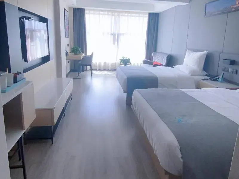 Bed in LanOu Hotel Golmud Middle Bayi Road Bed in LanOu Hotel Golmud Middle Bayi Road