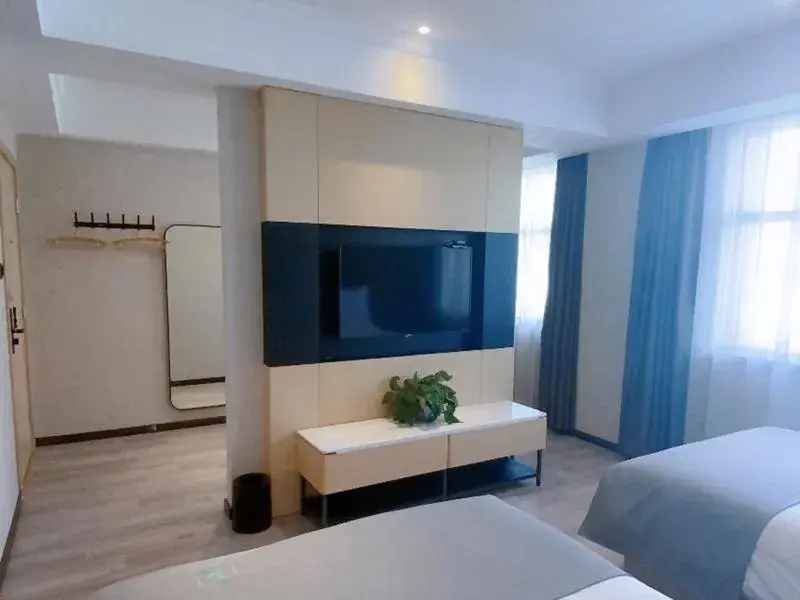 Bed in LanOu Hotel Golmud Middle Bayi Road Bed in LanOu Hotel Golmud Middle Bayi Road