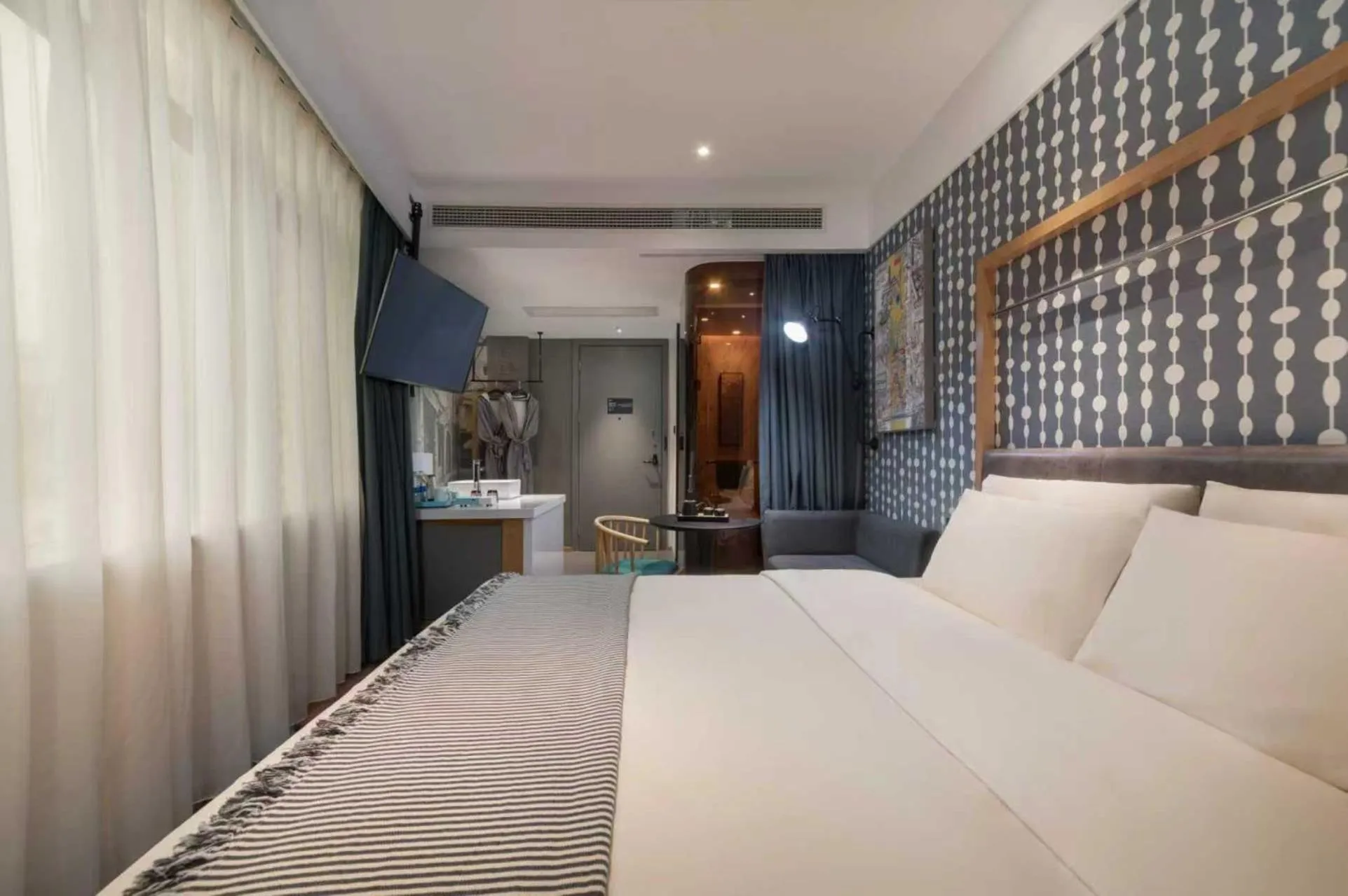 Bed in CityNote Hotel Guangzhou Beijing Road Pedestrian Street Subway Station