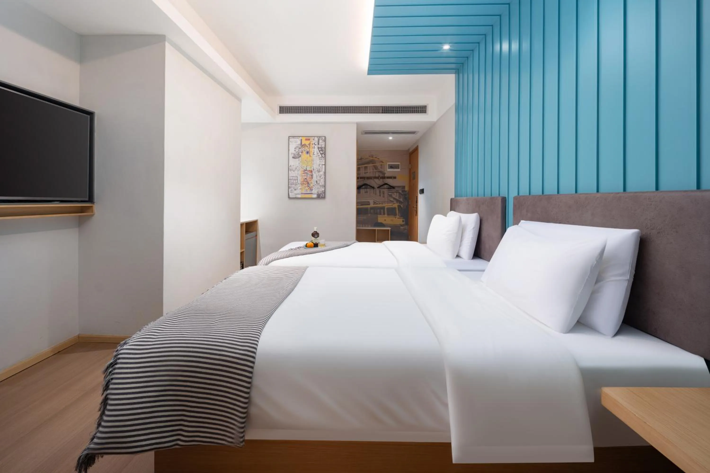 Bed in CityNote Hotel Guangzhou Beijing Road Pedestrian Street