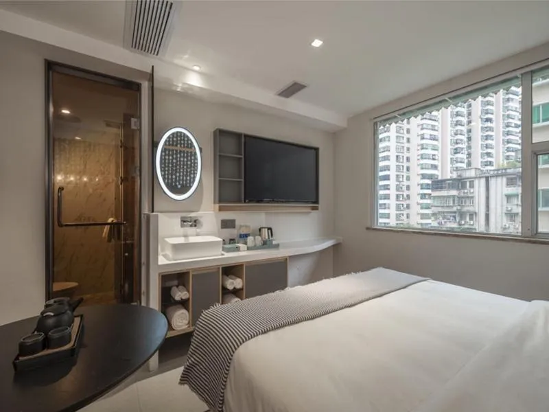 Bed in CityNote Hotel Guangzhou Beijing Road Pedestrian Street