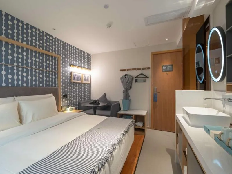 Bed in CityNote Hotel Guangzhou Beijing Road Pedestrian Street