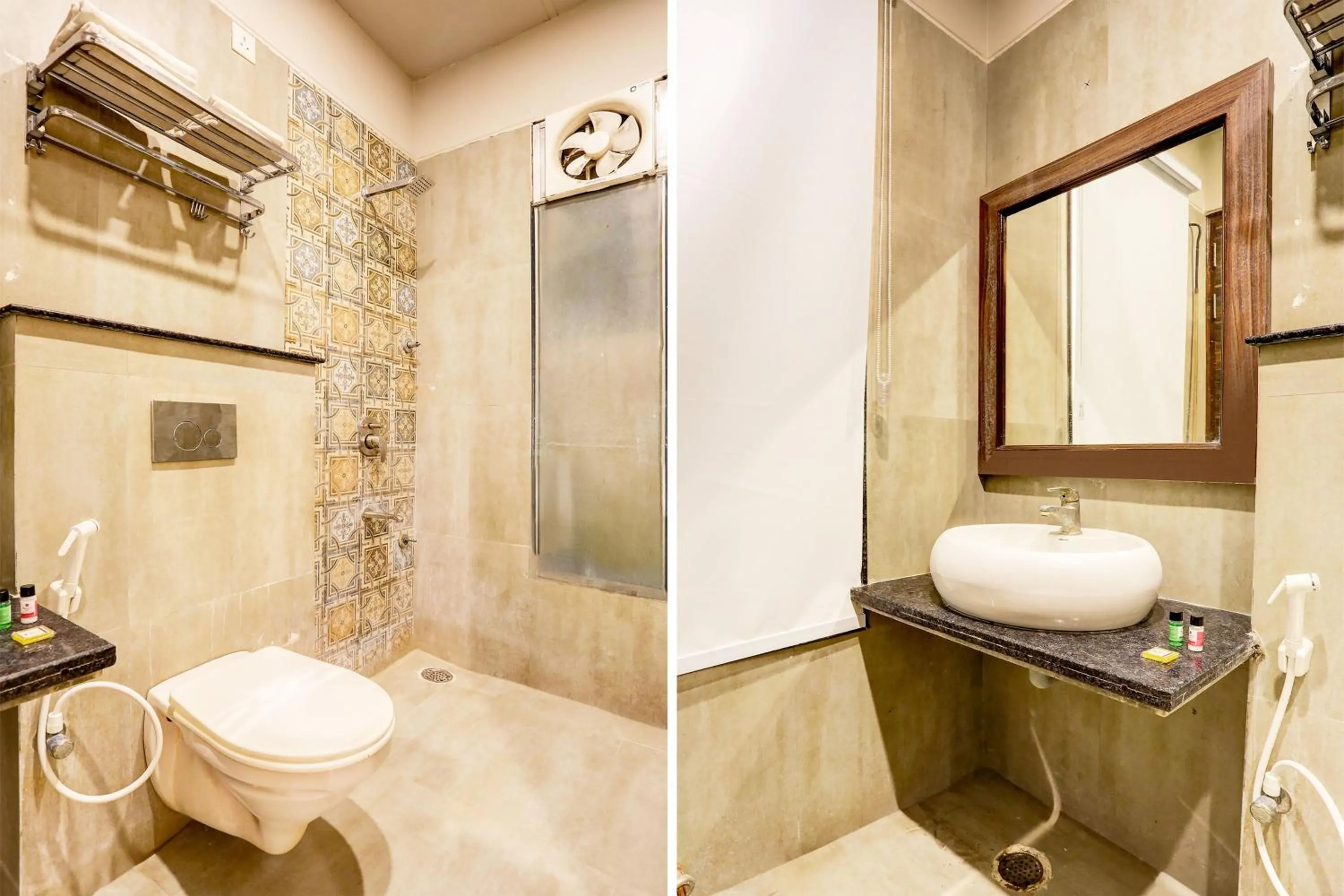 Bathroom in Super Collection O Alwar formerly Hotel Ashoka