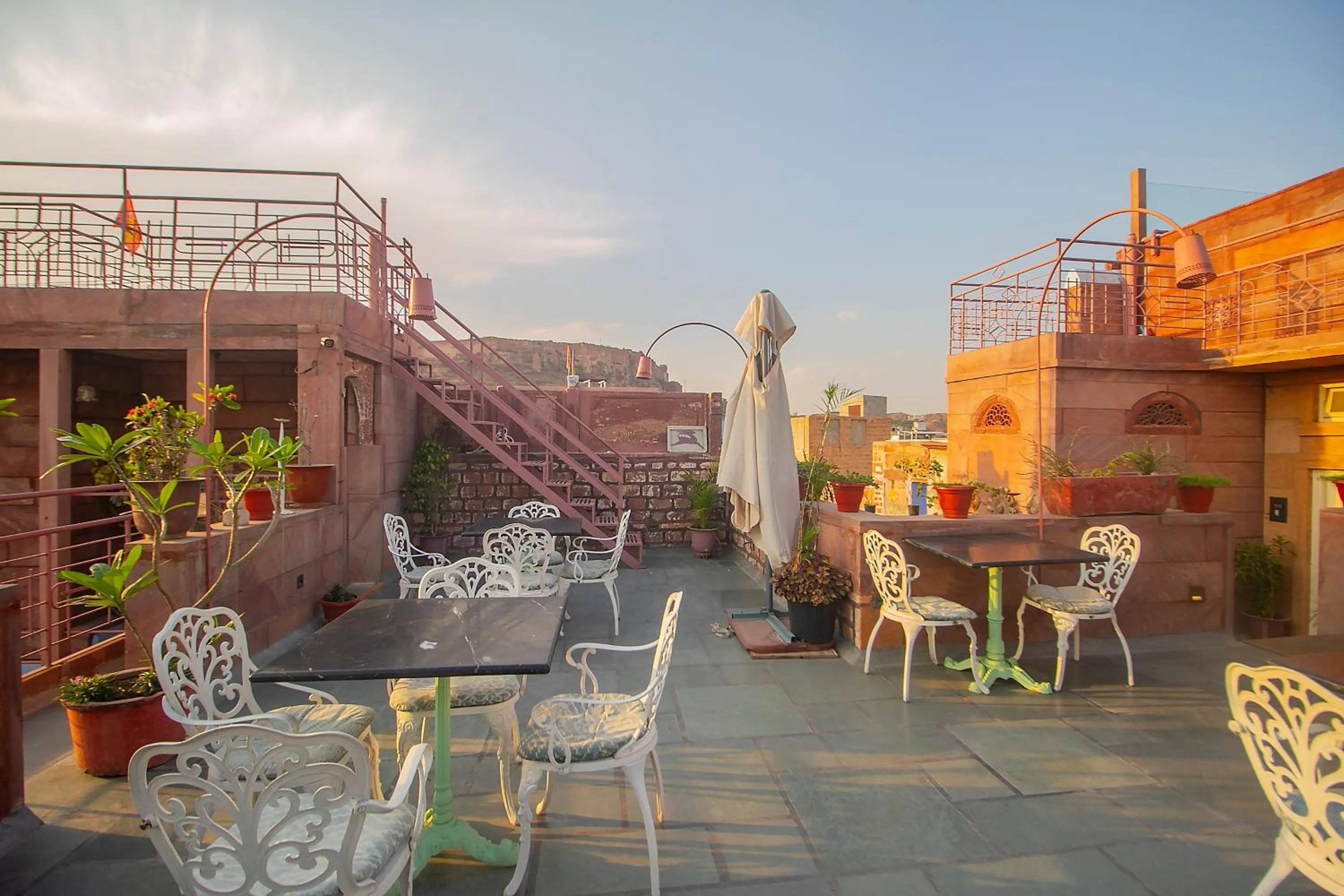Balcony/Terrace in Amritara Manak Haveli, Jodhpur