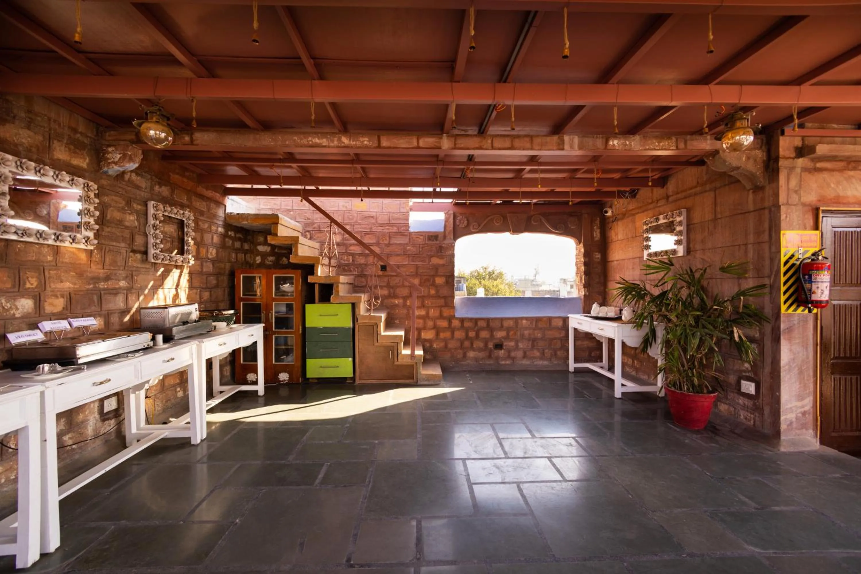 Breakfast in Amritara Manak Haveli, Jodhpur