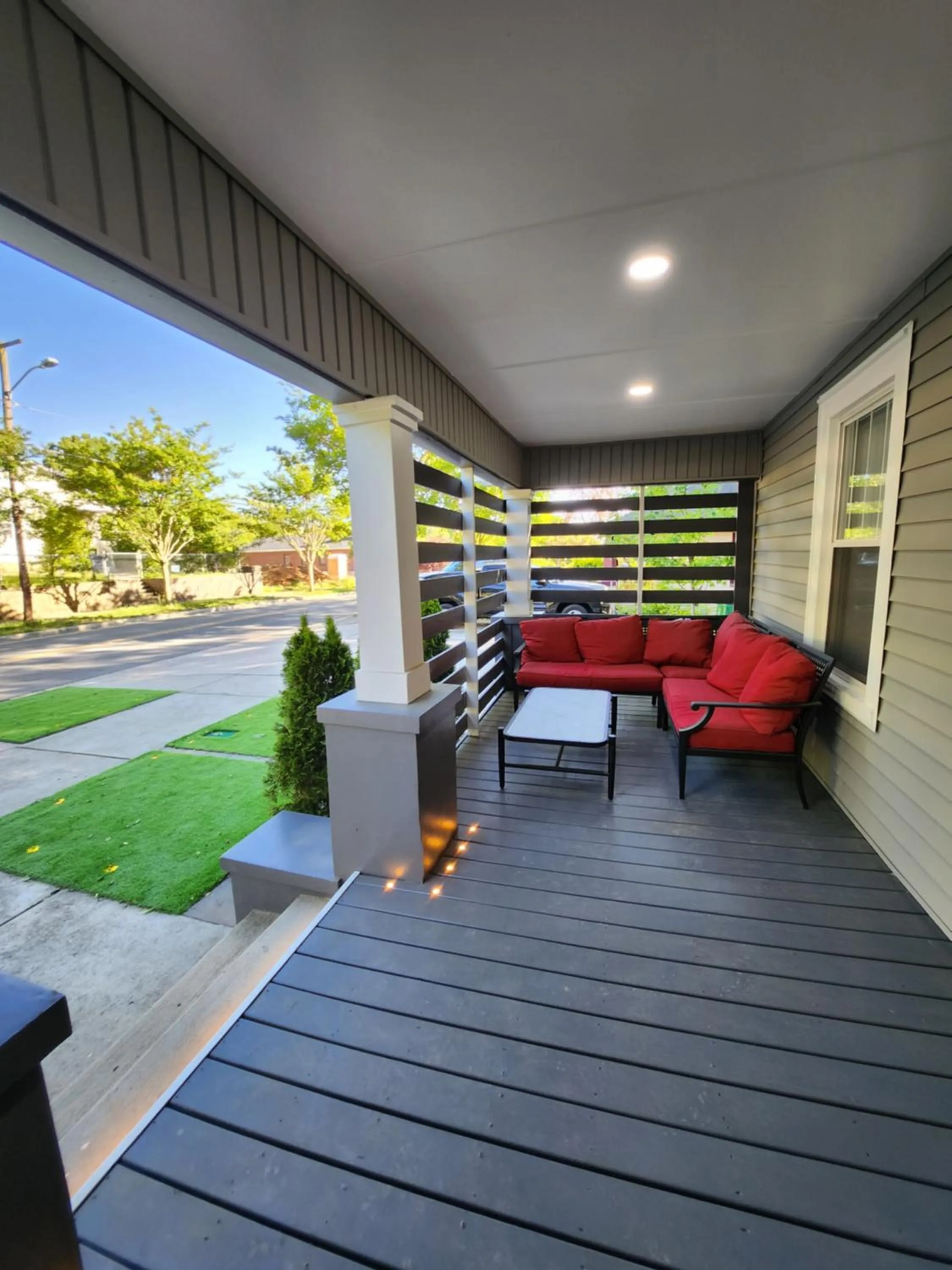 Patio in Luxury 3BR House in Charlotte