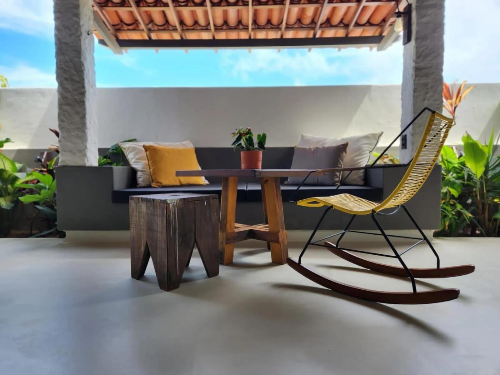Patio in Outro Beach Hotel Cumbuco