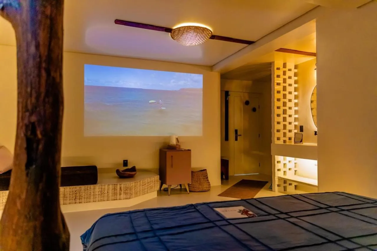 Bed in Outro Beach Hotel Cumbuco