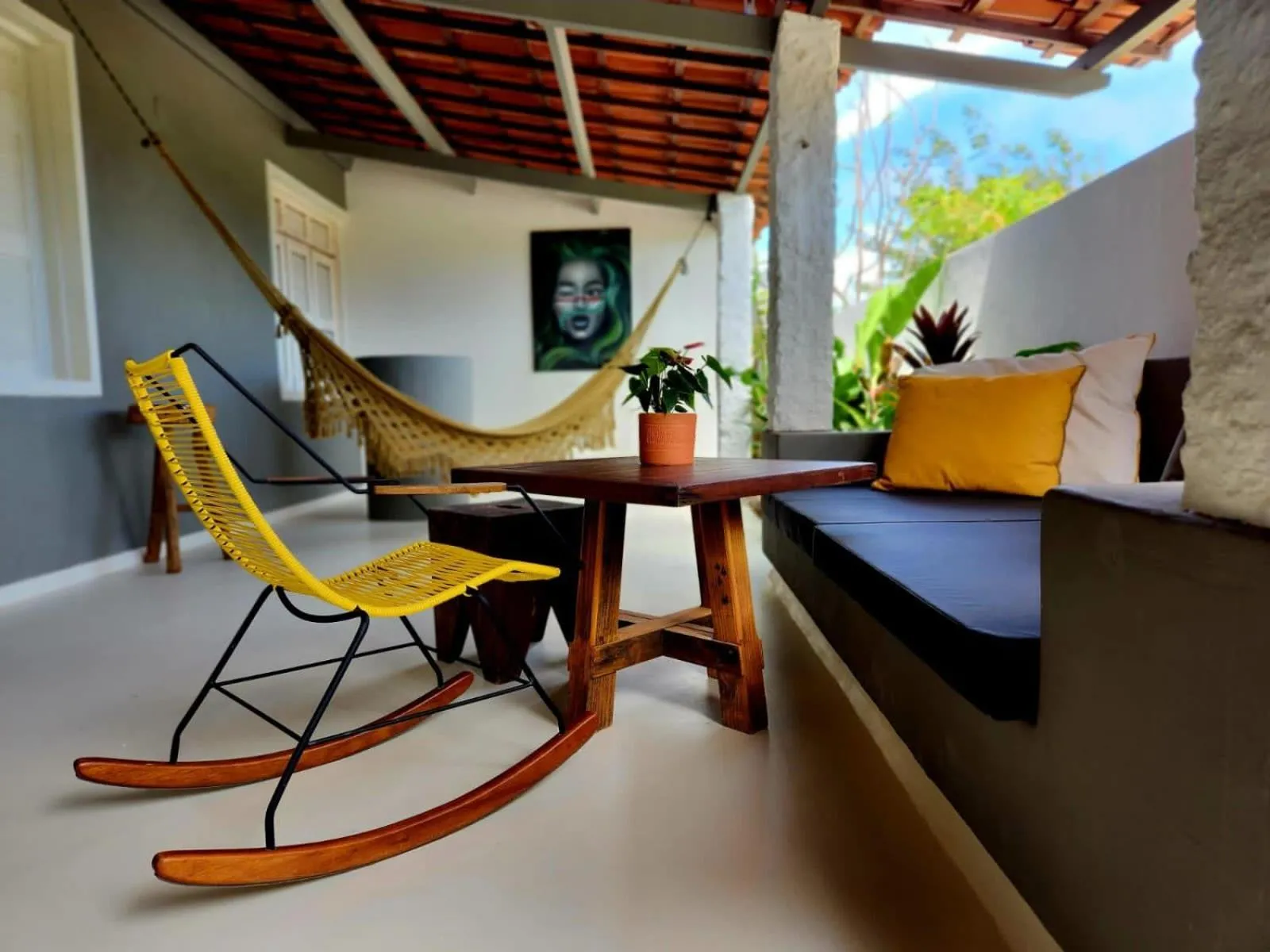Patio in Outro Beach Hotel Cumbuco