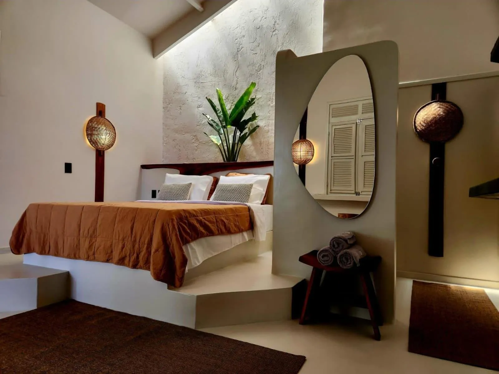 Bed in Outro Beach Hotel Cumbuco