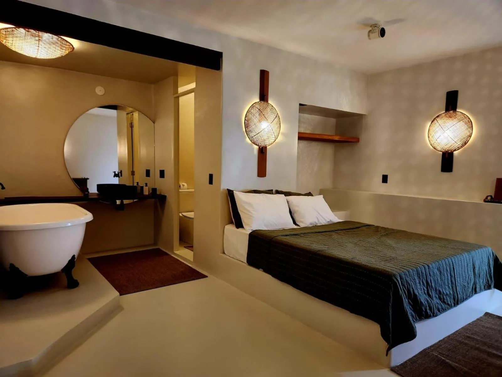 Bed in Outro Beach Hotel Cumbuco