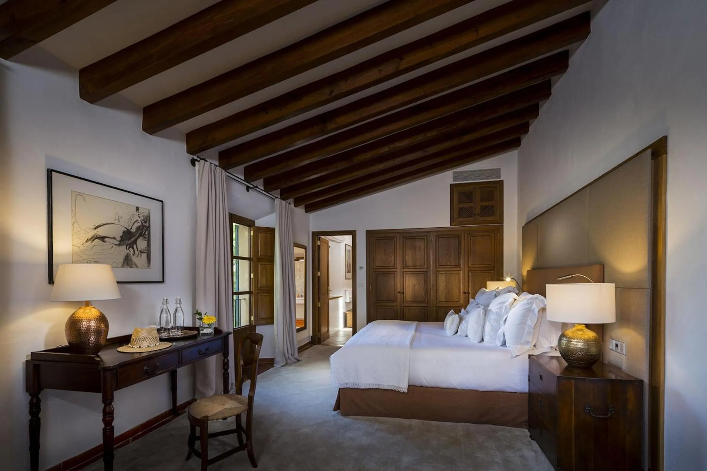 Property building, Bed in La Mejor Vista Banyalbufar Mallorca