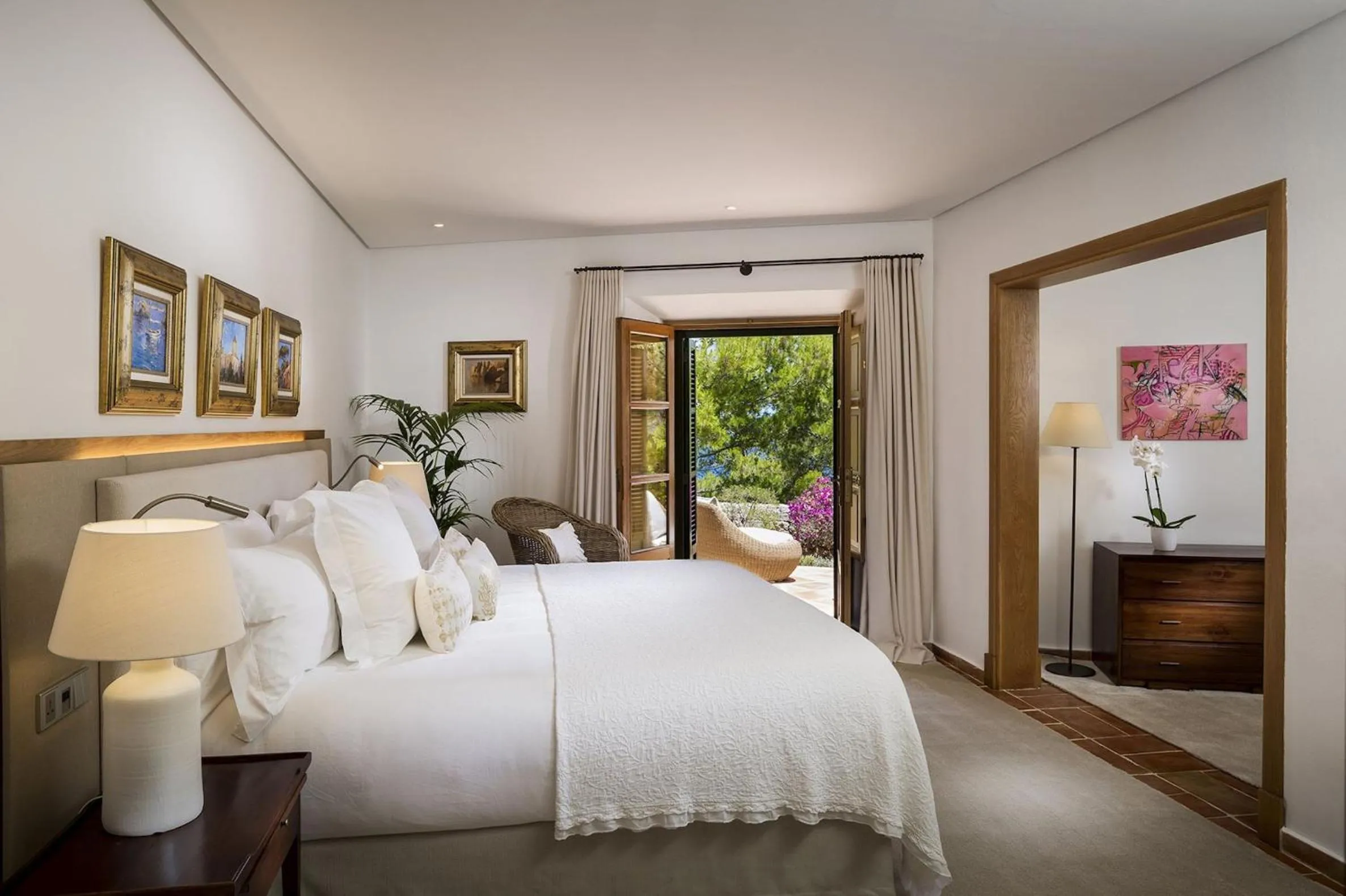 Property building, Bed in La Mejor Vista Banyalbufar Mallorca