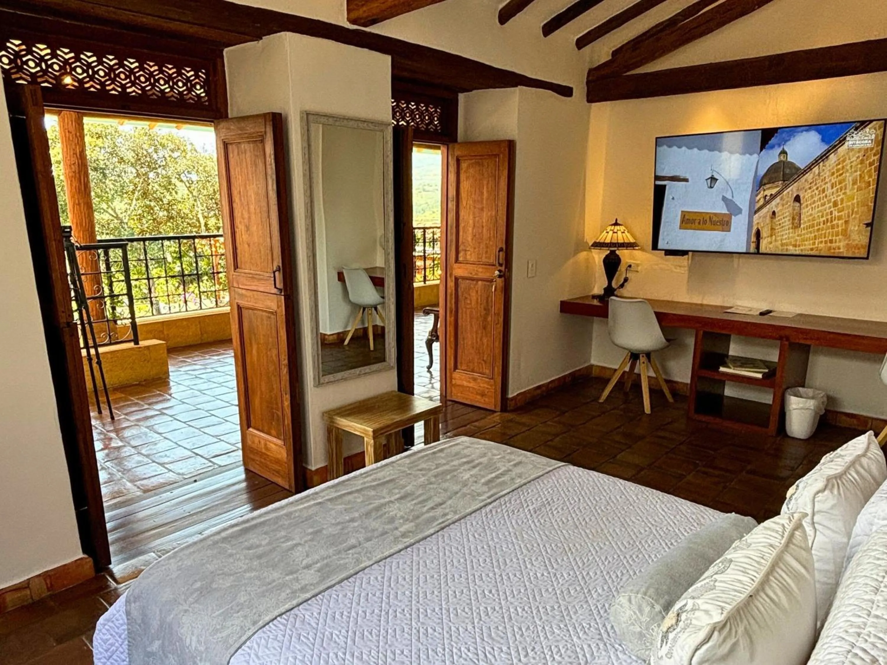 Quadruple Room with Mountain View in Santa Sofia Casa Boutique