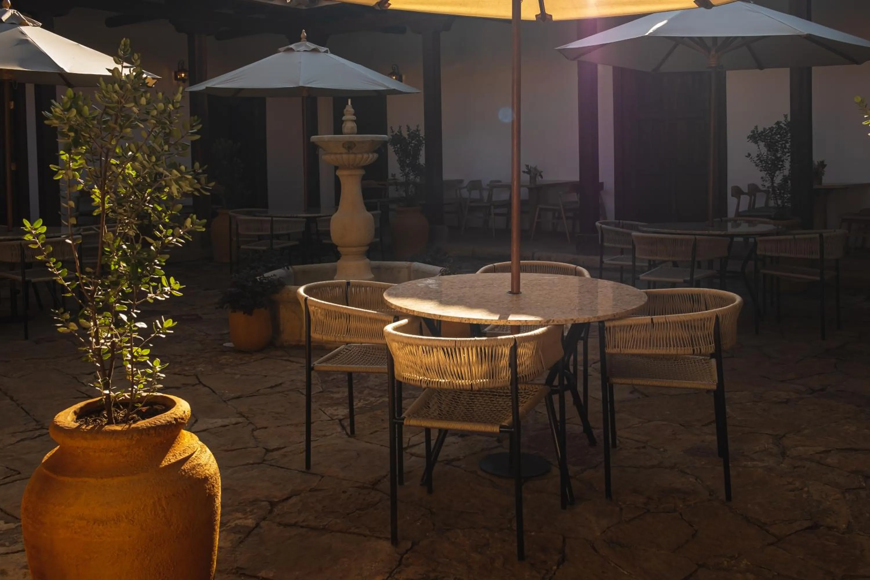 Dining area in Hotel Casa Alcestre