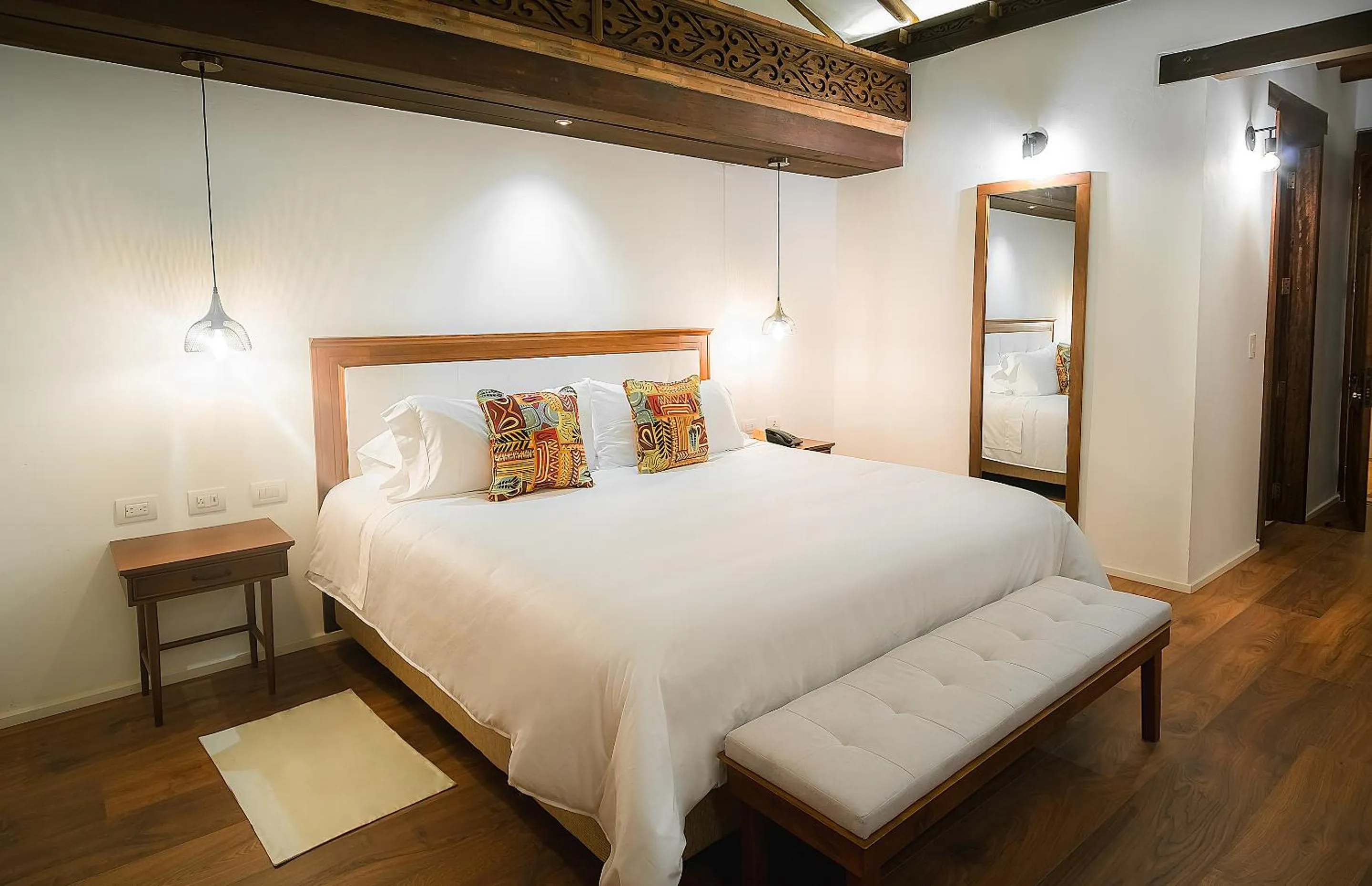 Bed in Hotel Casa Alcestre