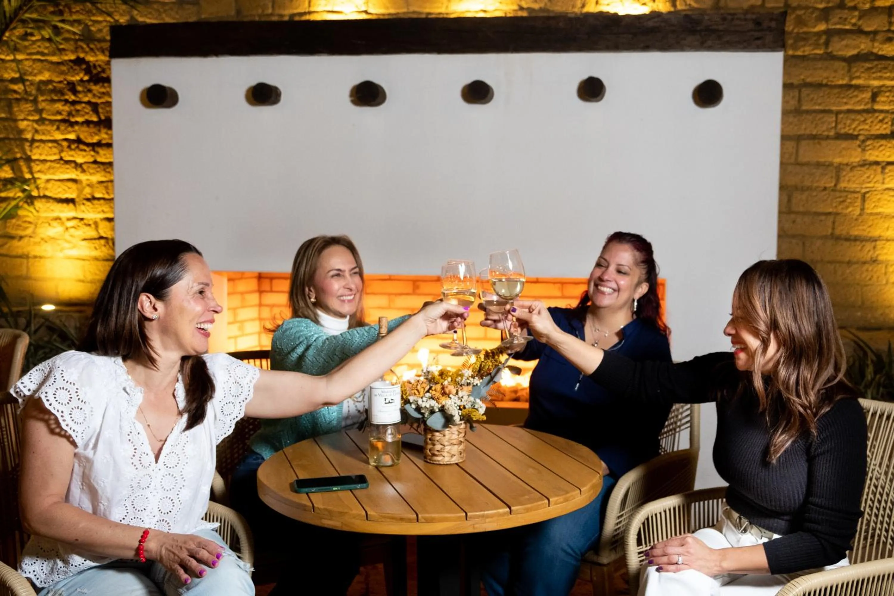 Dining area in Hotel Casa Alcestre