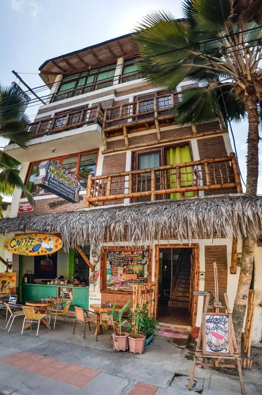 Property building in Hotel Boutique Hurvínek