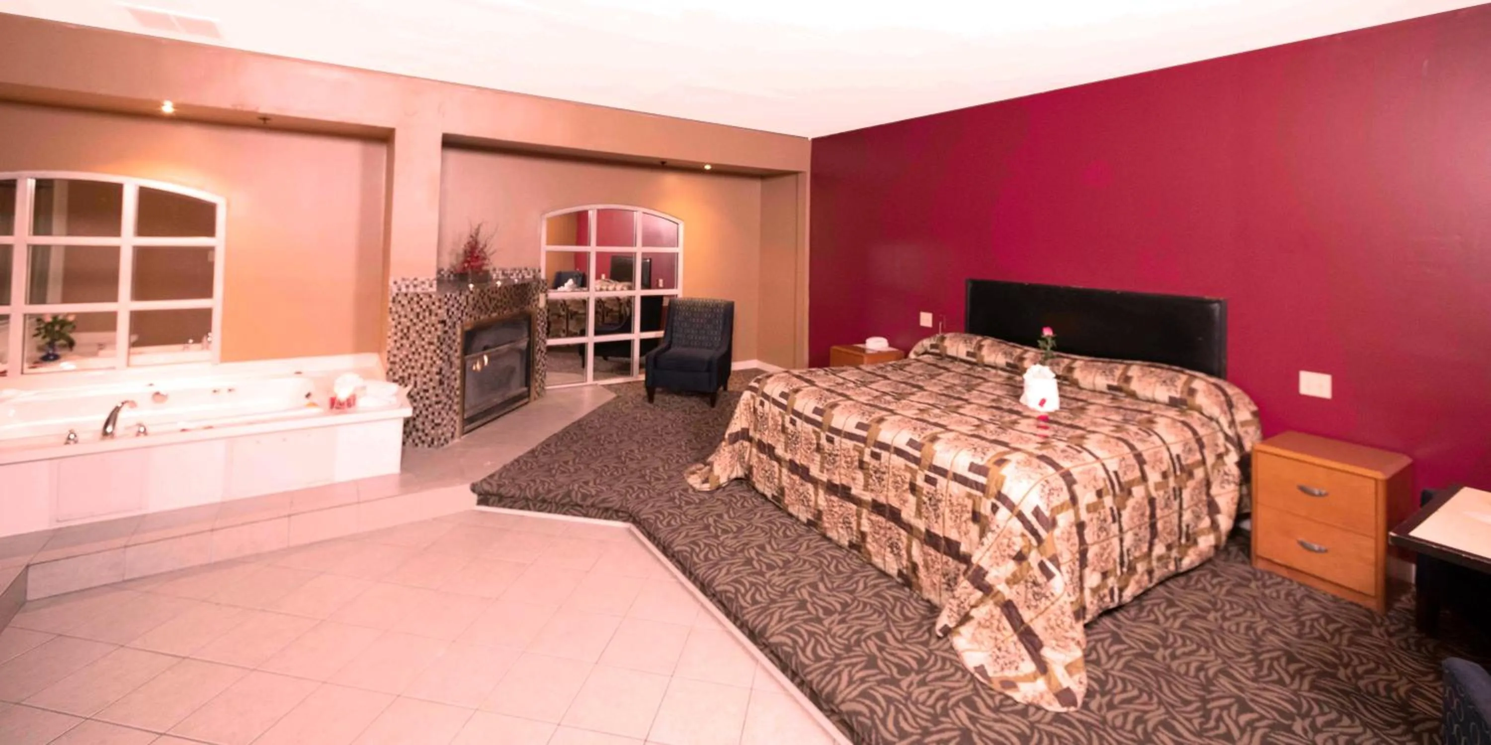 Photo of the whole room in Post Road Inn Motel