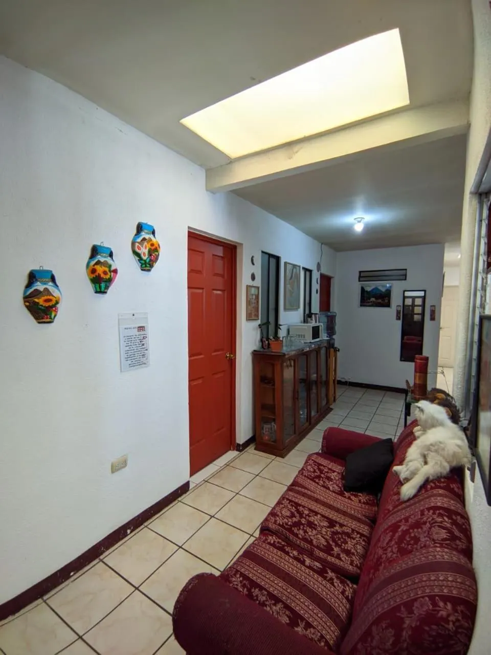 Living room in Hotel Bluehouse